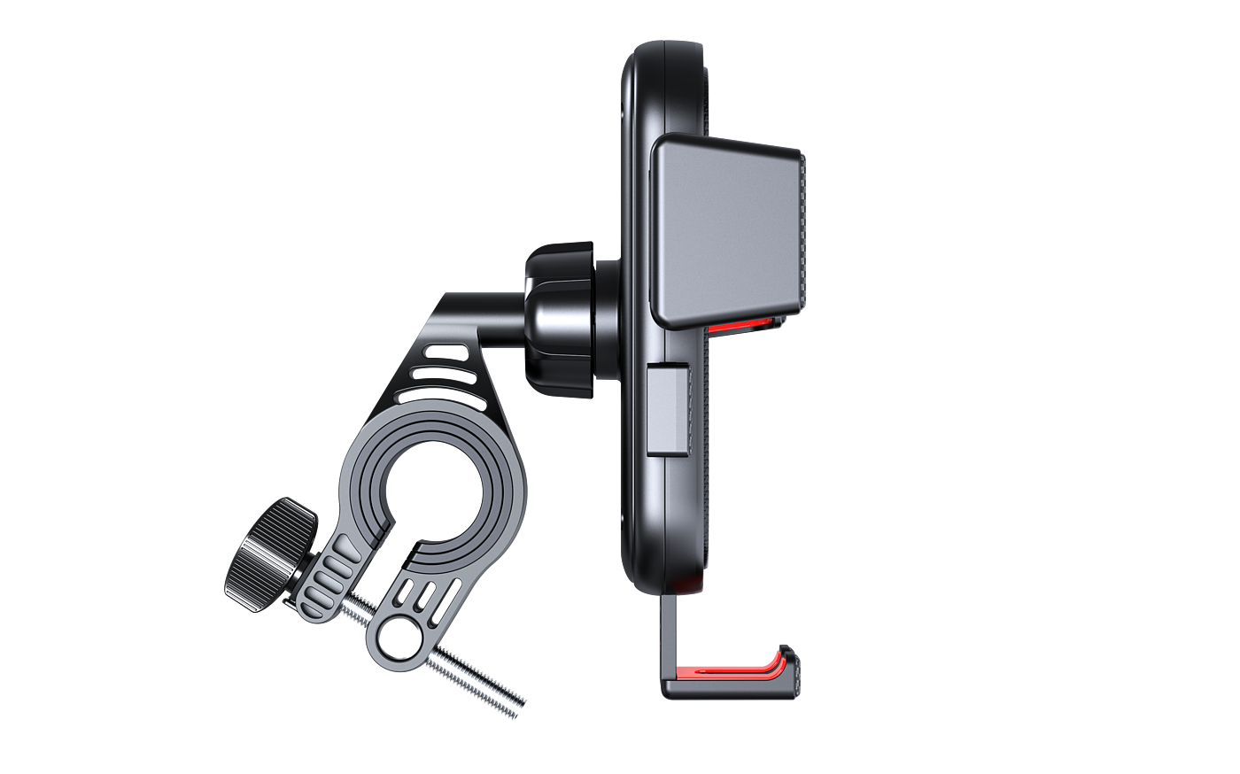 Bicycle motorcycle mobile phone bracket, appearance, structure design，