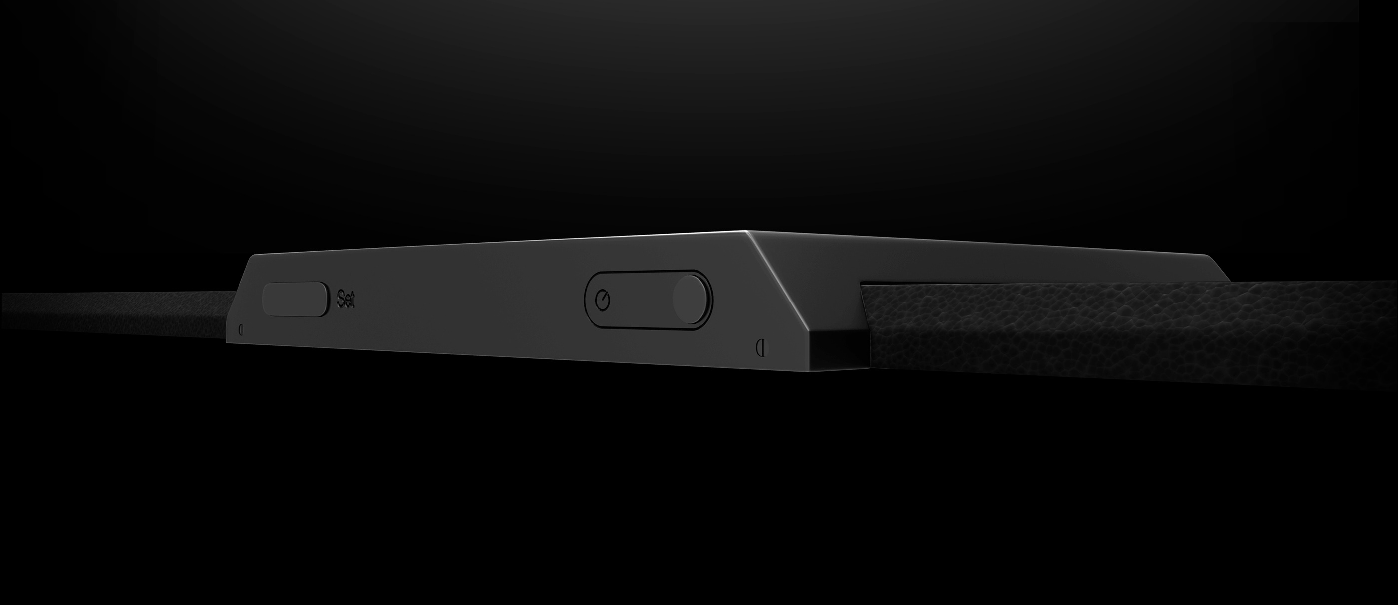 Wrist watch，Geometrization，black，