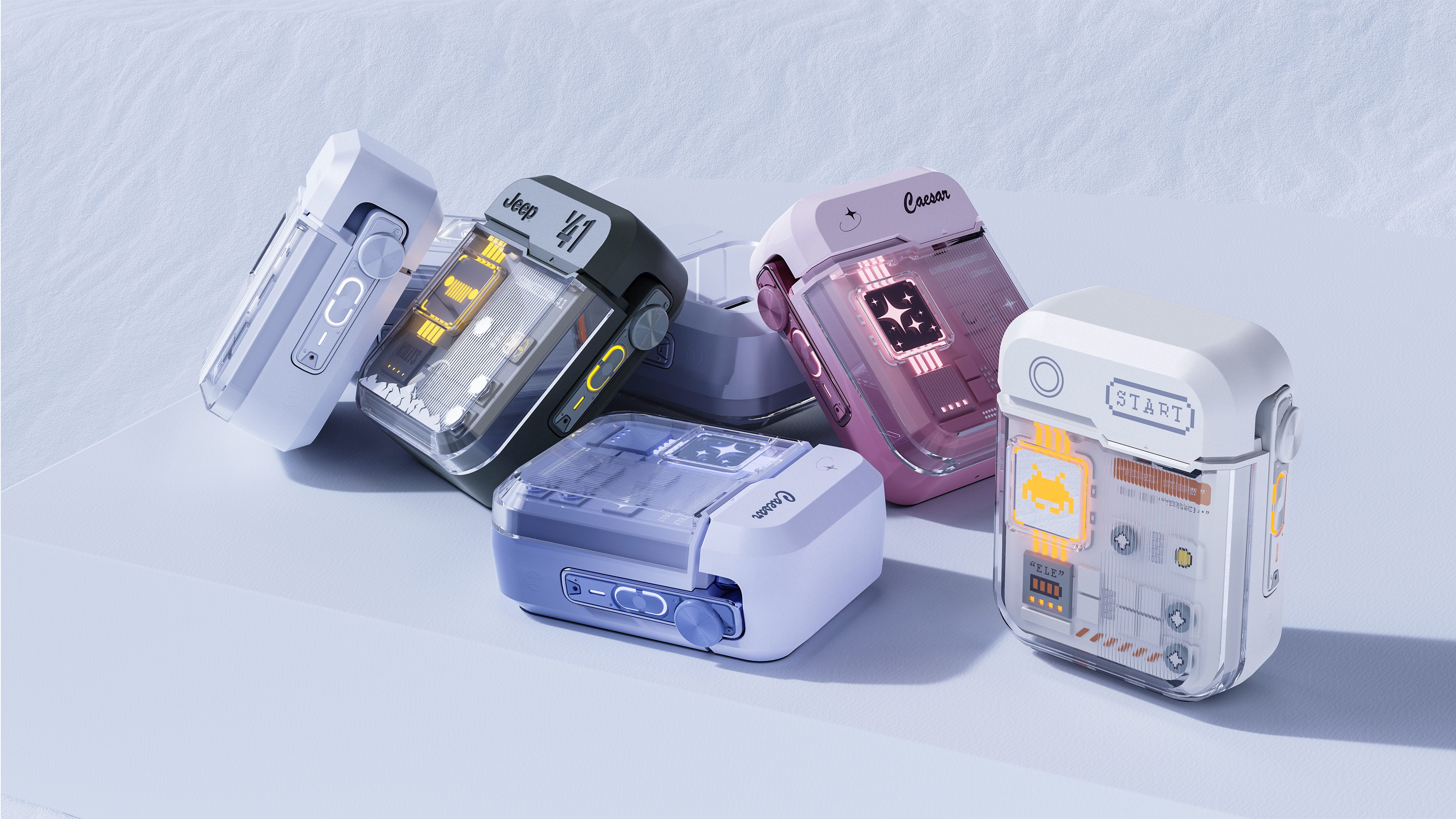 product design，3C consumer electronics，jeep，Bluetooth headset，