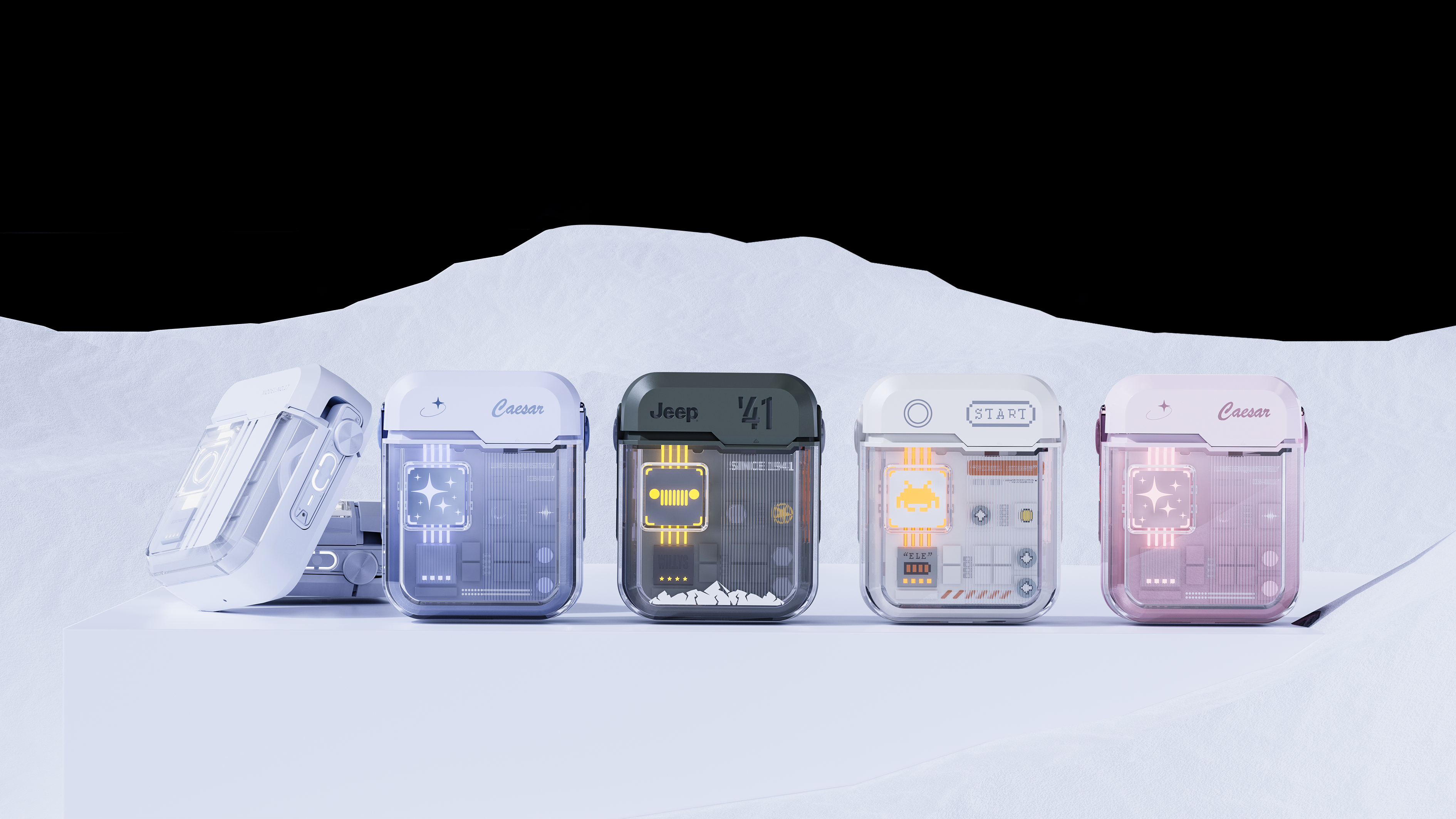 product design，3C consumer electronics，jeep，Bluetooth headset，