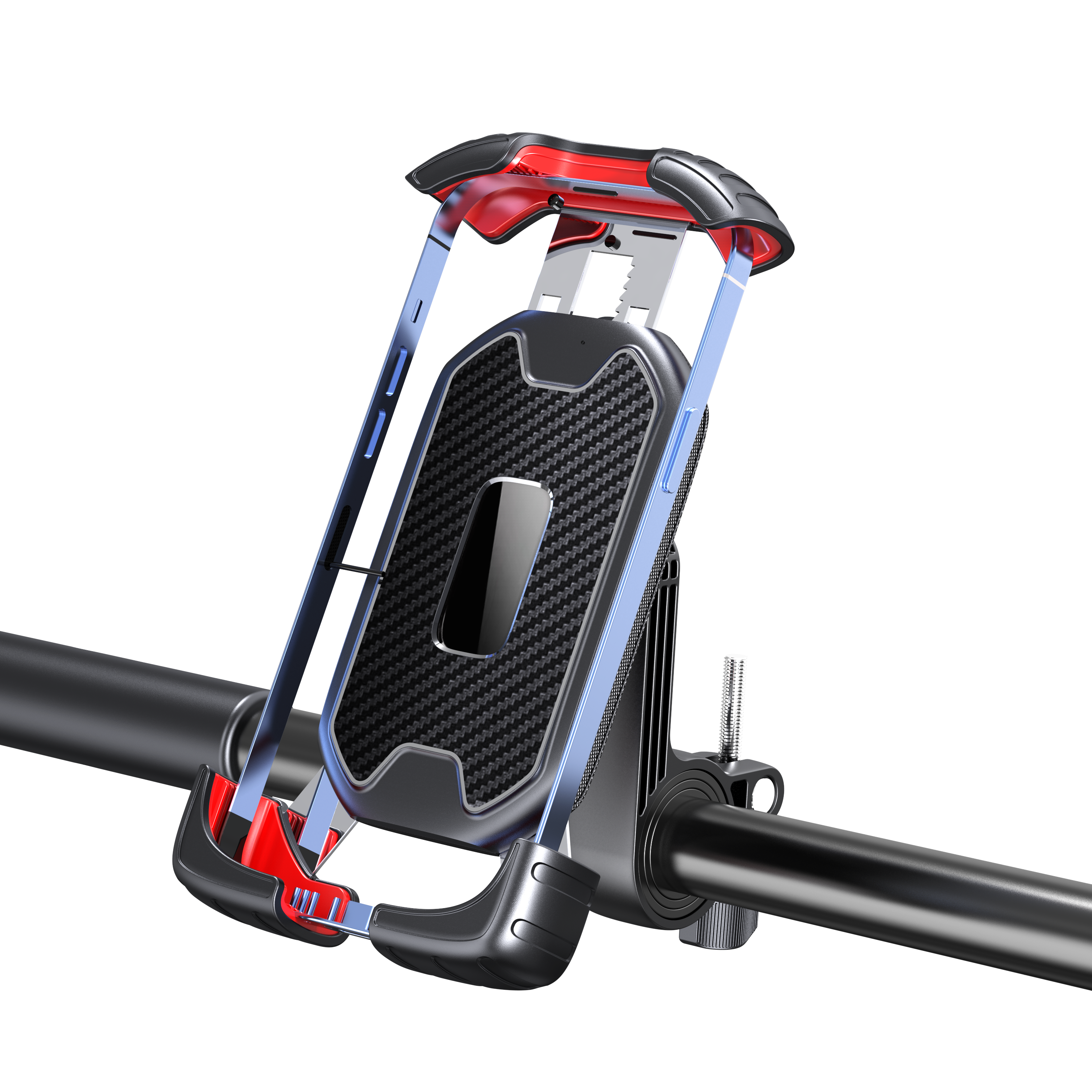 Bicycle motorcycle mobile phone bracket, appearance, structure design，