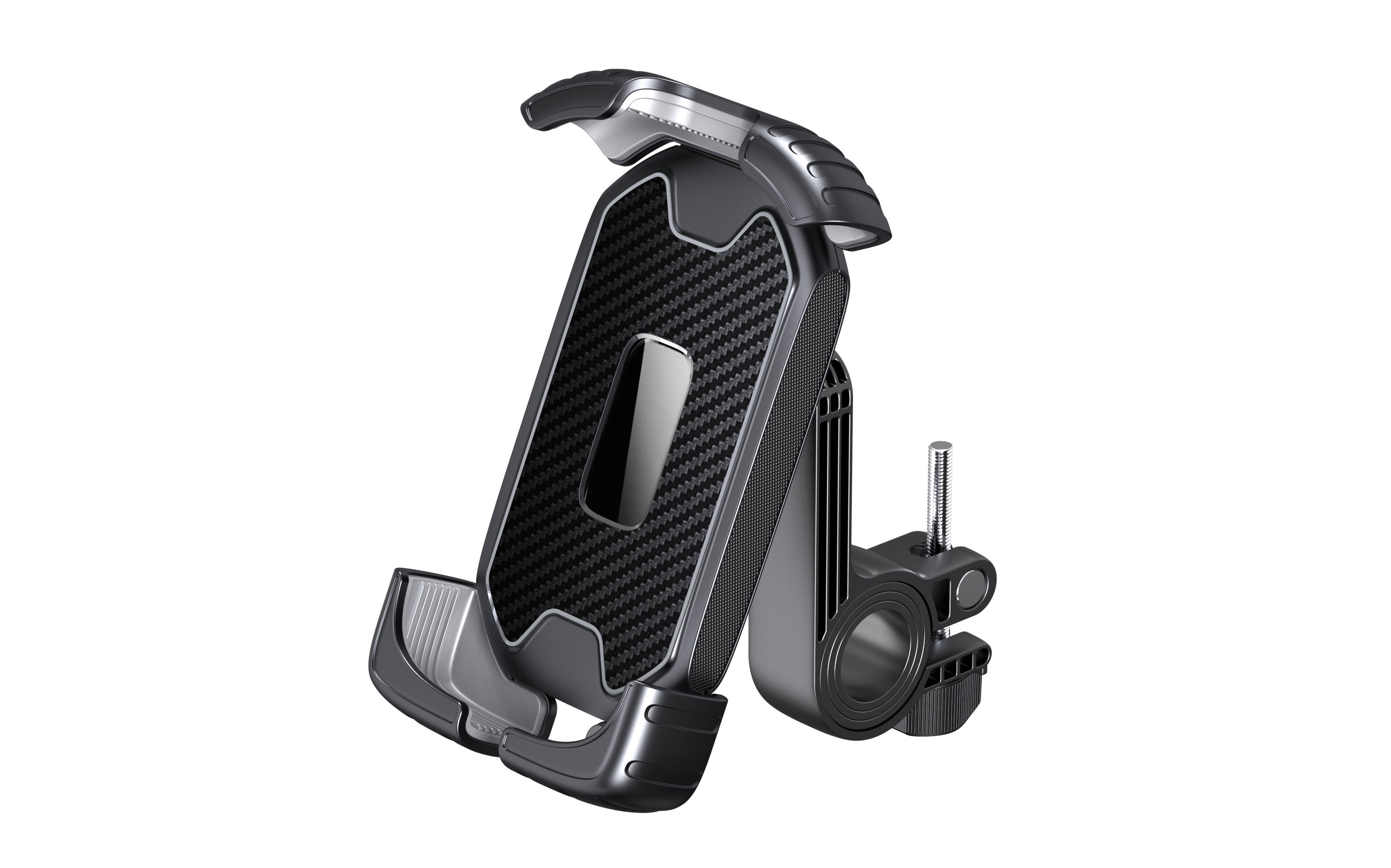 Bicycle motorcycle mobile phone bracket, appearance, structure design，