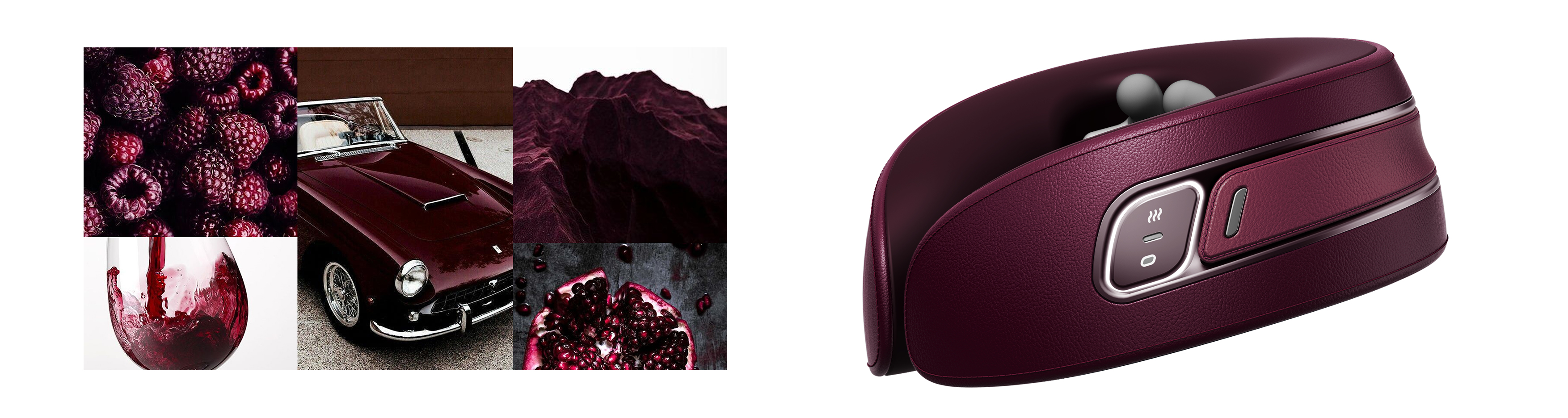 Massage pillow，U-shaped pillow，Personal care，massage，Cervical massage，pillow，product design，industrial design，