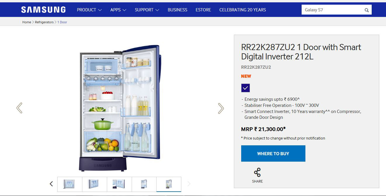 Samsung，number，intelligence，Refrigerator，