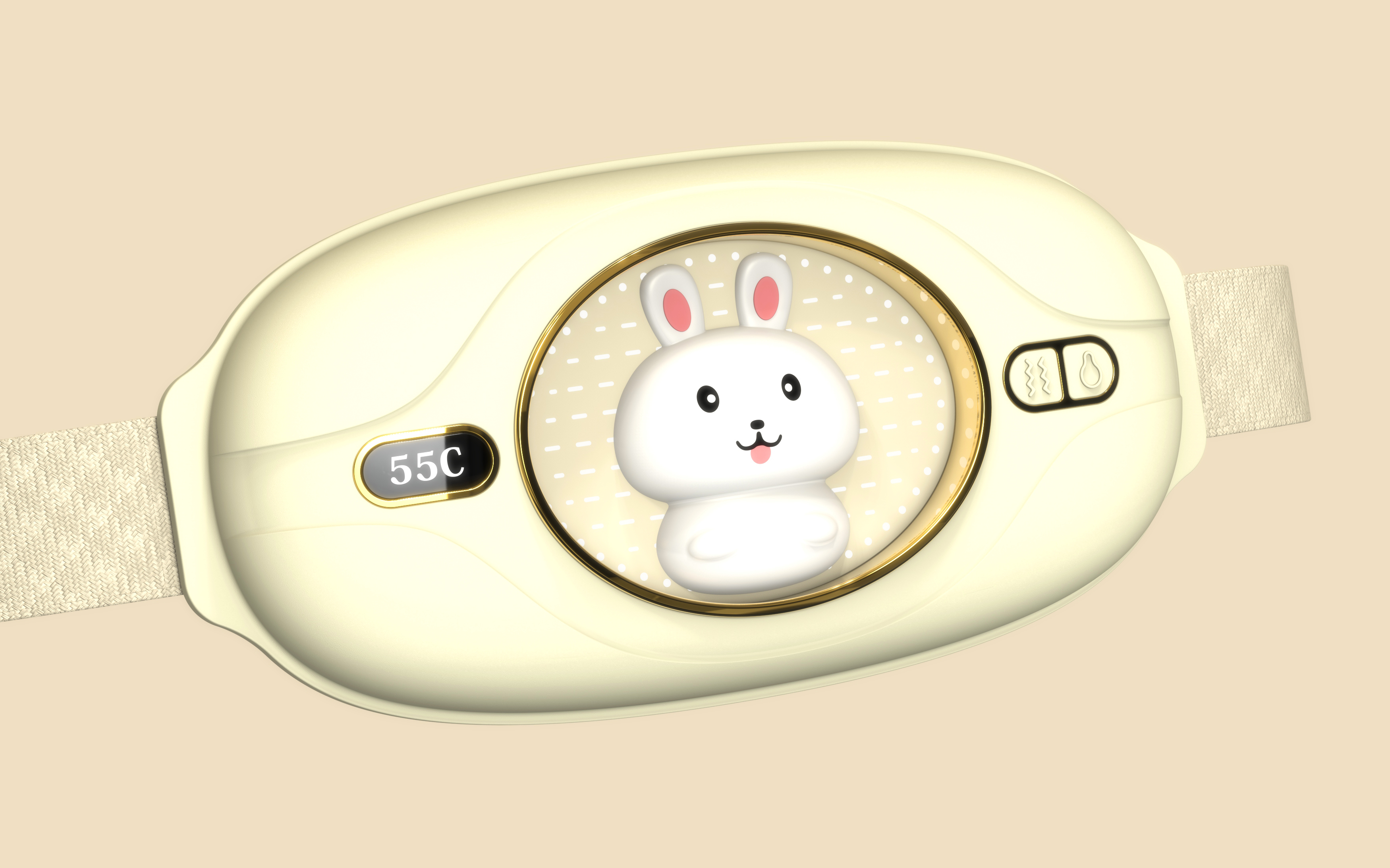 Warm palace treasure design case, warm palace belt, appearance, structure design，