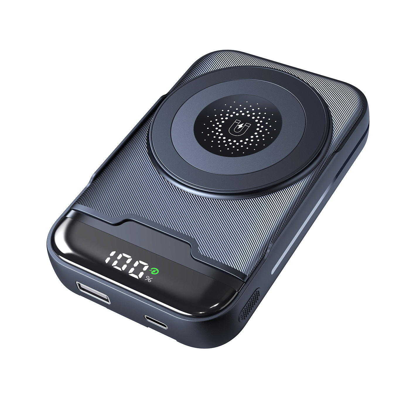 Magnetic charging treasure, mobile power, appearance, structure design，