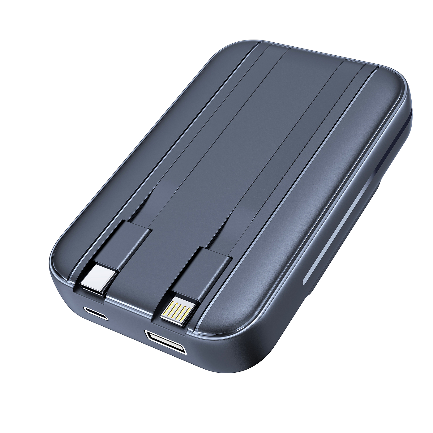 Magnetic charging treasure, mobile power, appearance, structure design，