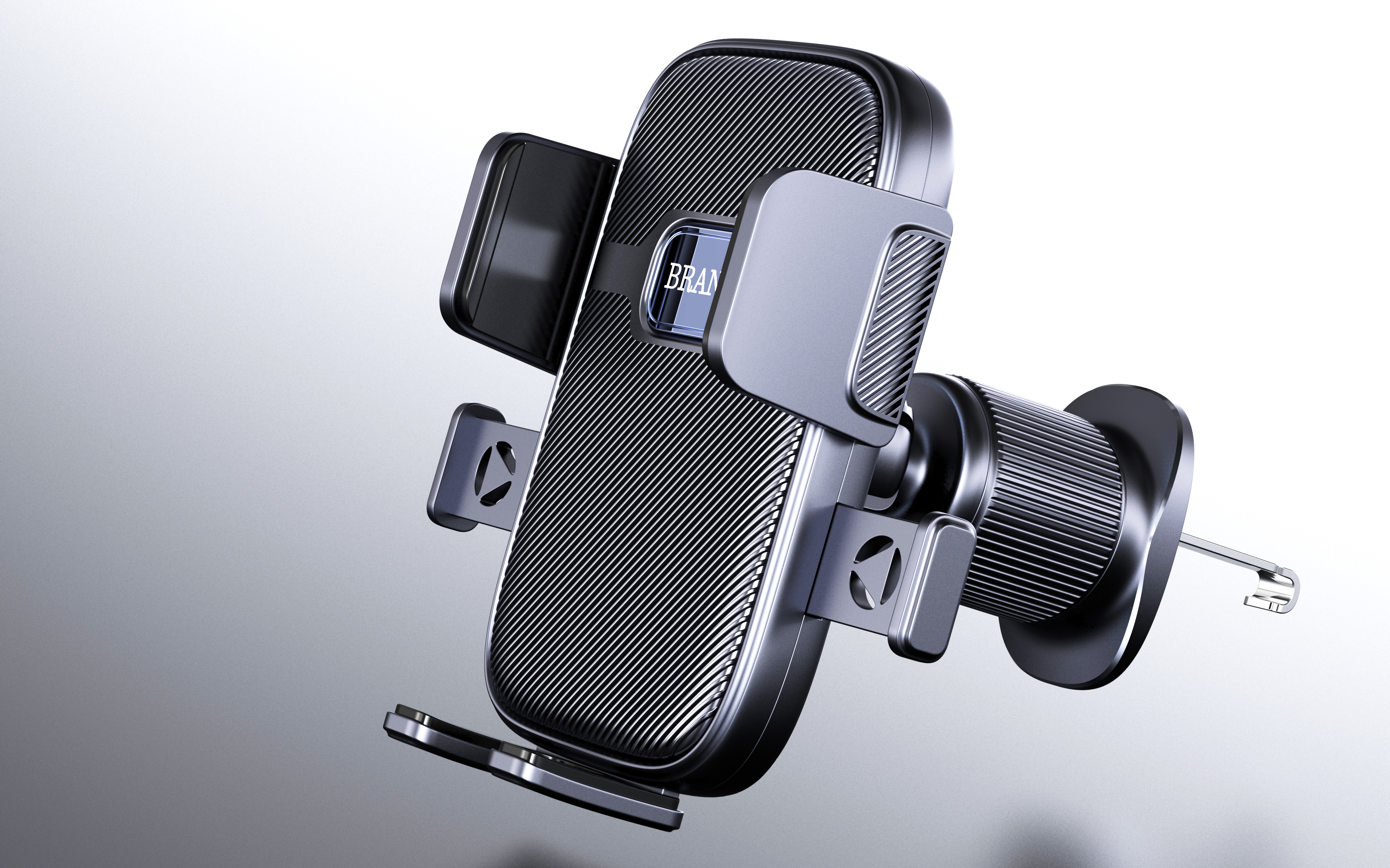 Car, riding mobile phone bracket, appearance, structure design，