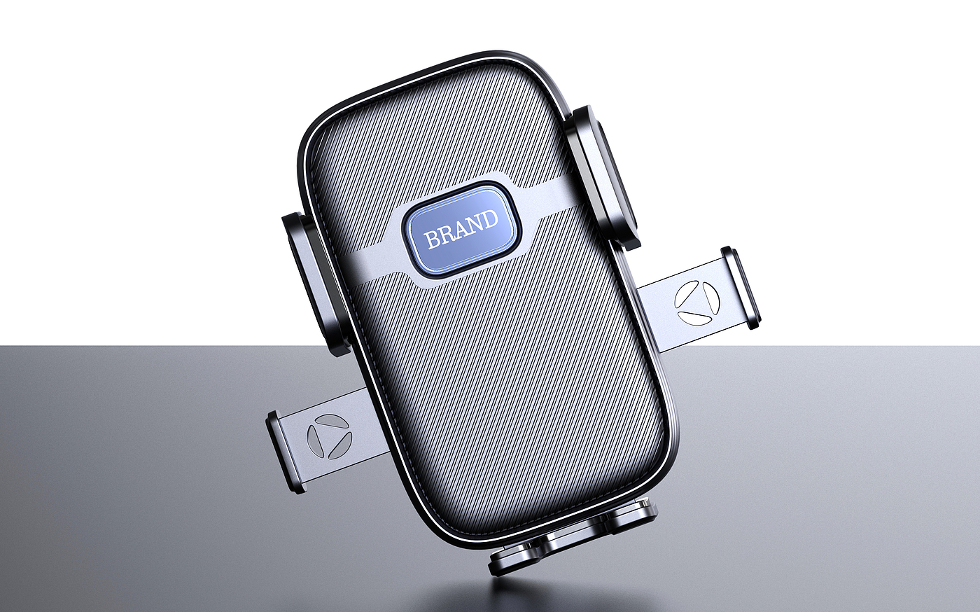 Car, riding mobile phone bracket, appearance, structure design，