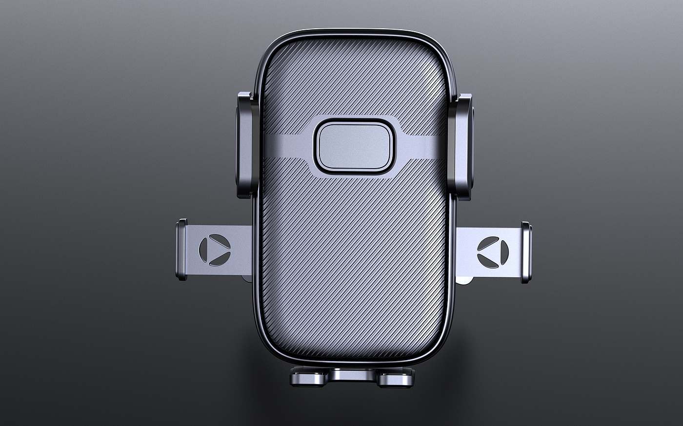 Car, riding mobile phone bracket, appearance, structure design，