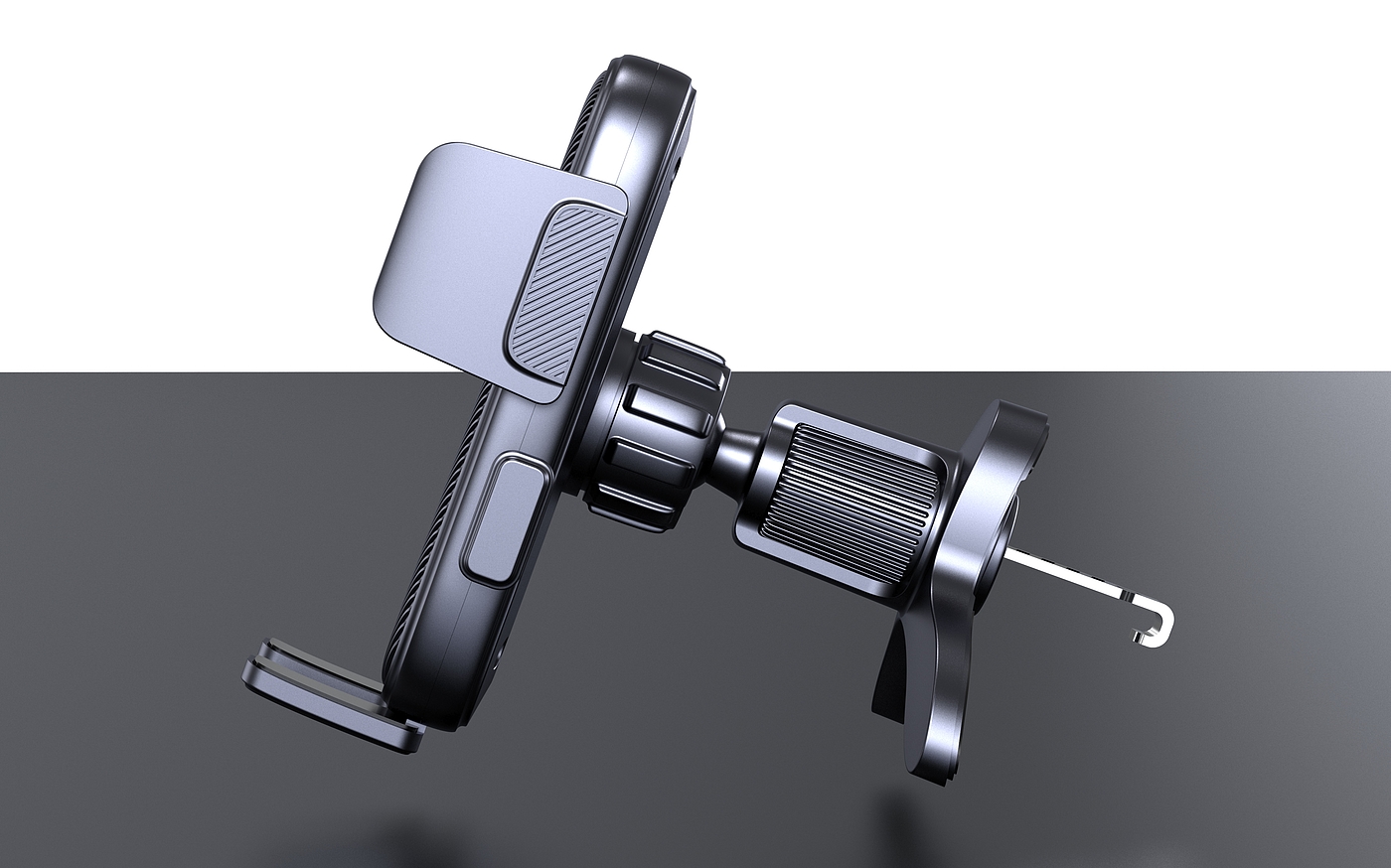 Car, riding mobile phone bracket, appearance, structure design，