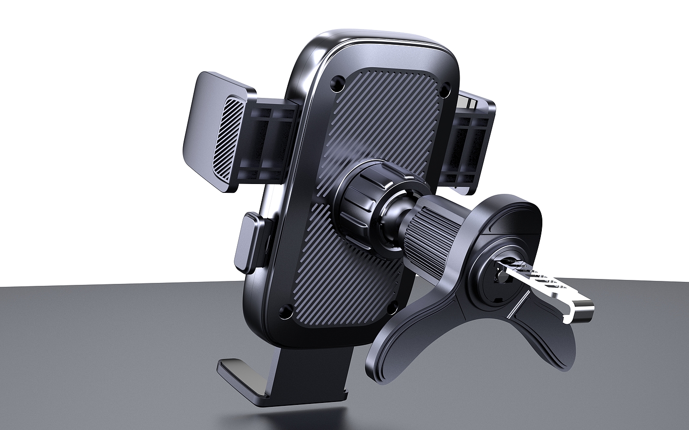 Car, riding mobile phone bracket, appearance, structure design，
