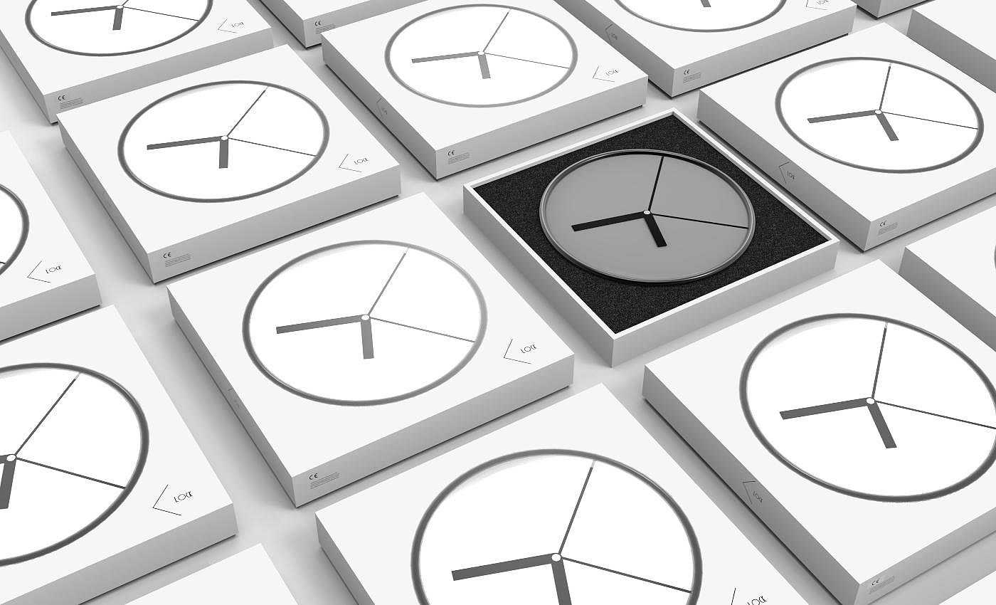 Bauhaus ，Clock，Iconic，Simplicity，