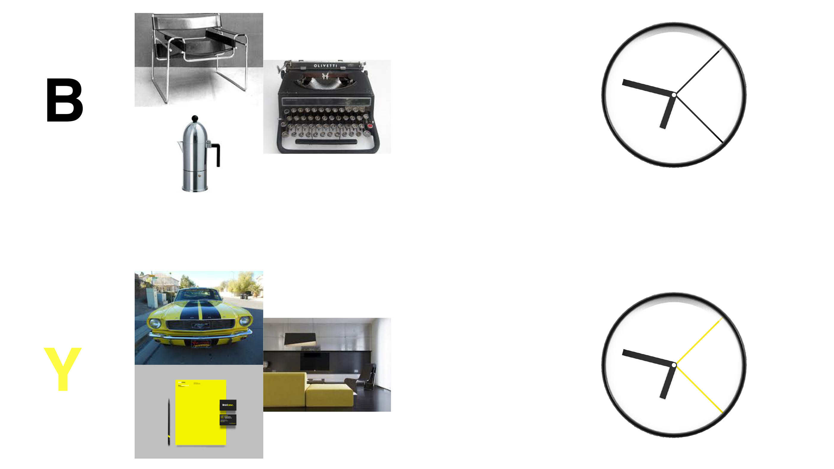 Bauhaus ，Clock，Iconic，Simplicity，