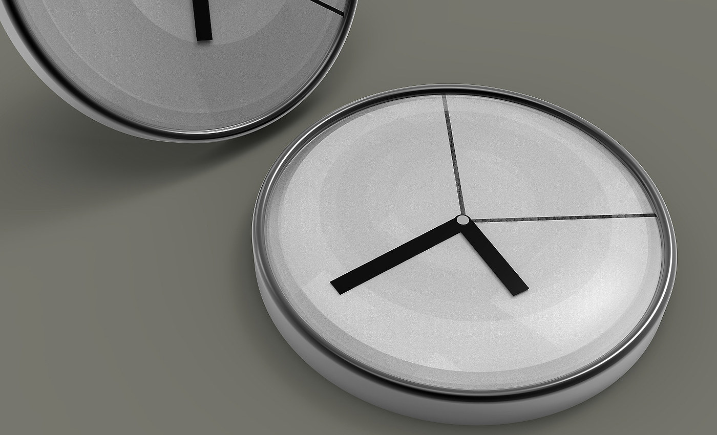 Bauhaus ，Clock，Iconic，Simplicity，