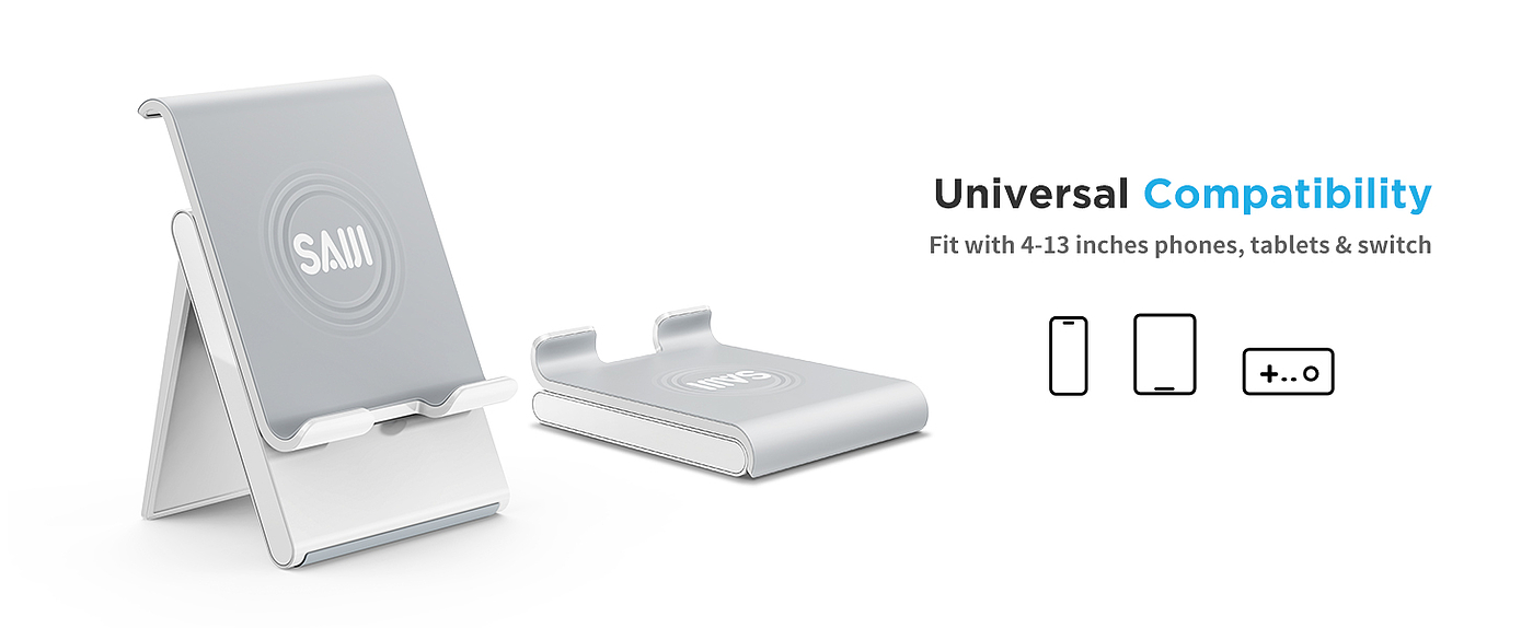 Flat support，Mobile phone bracket，