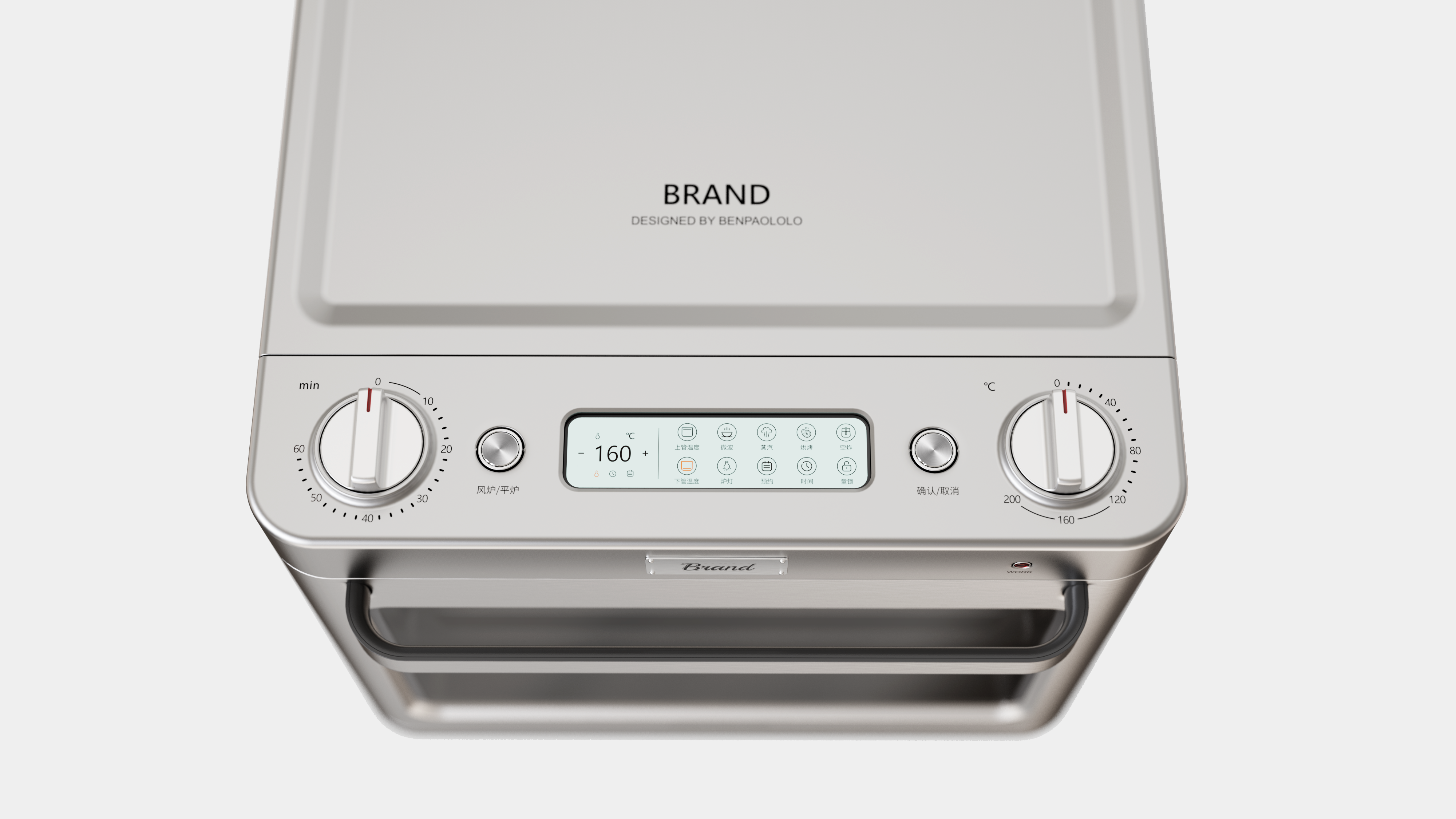 oven，Sheet metal shell，knob，microwave，Steamer，Air fryer，Simplicity，multi-function，