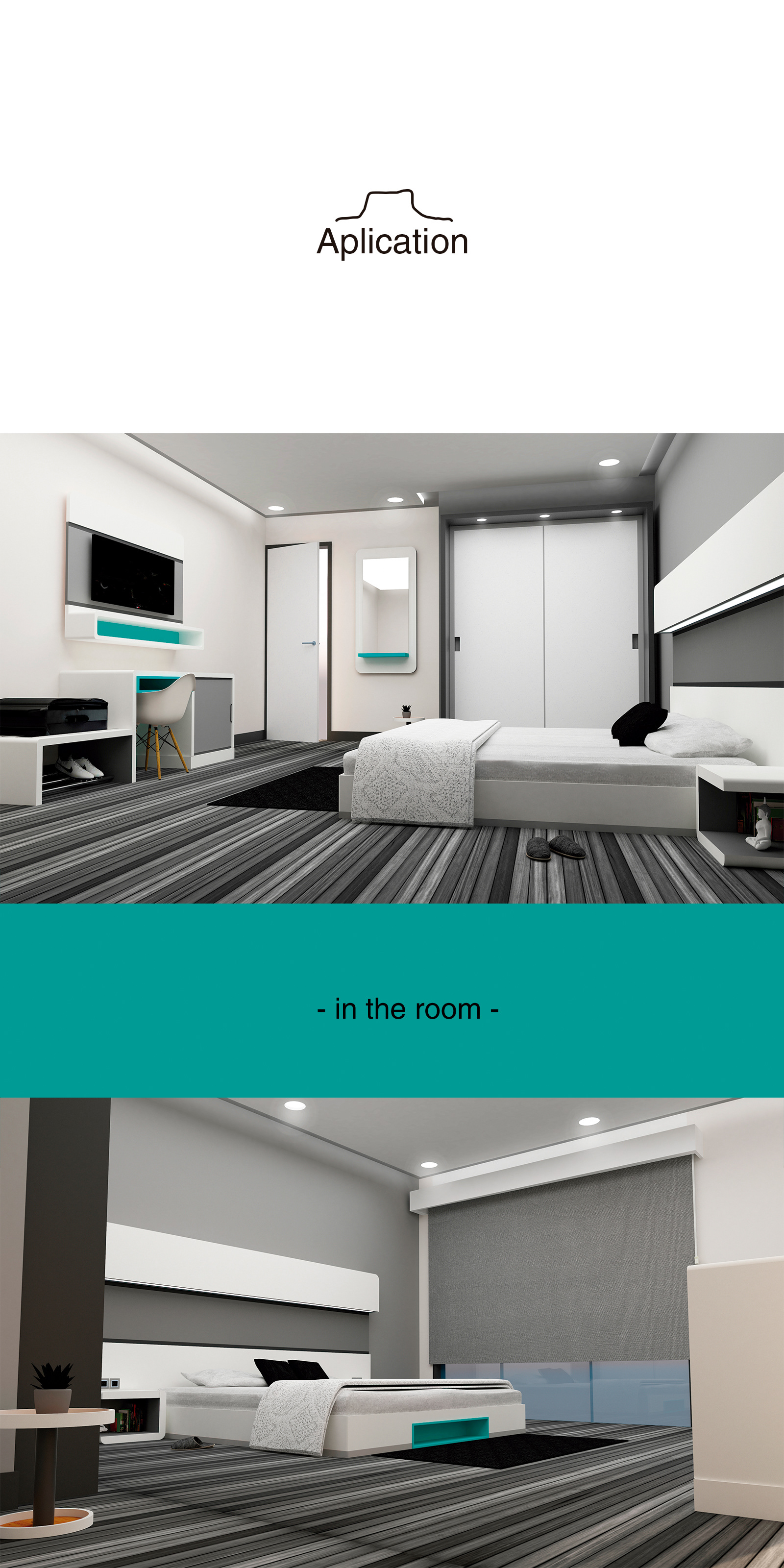 hotel，furniture，Render，