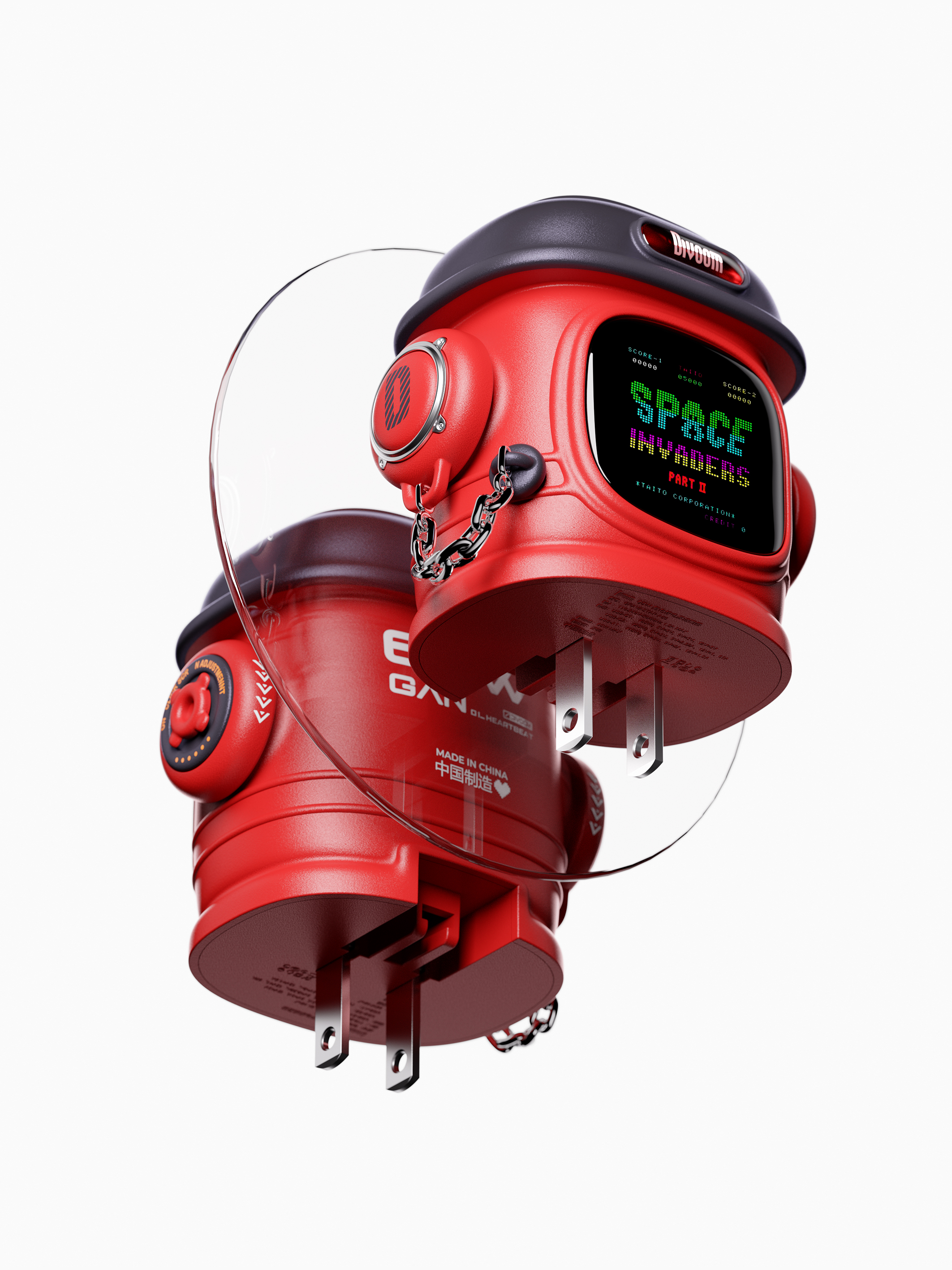 Original design，Dot sound，Intelligent charging head，Quick charge，Industrial Design，Digital appliances，Design changes life，Original design，Dot sound，Intelligent charging head，Quick charge，