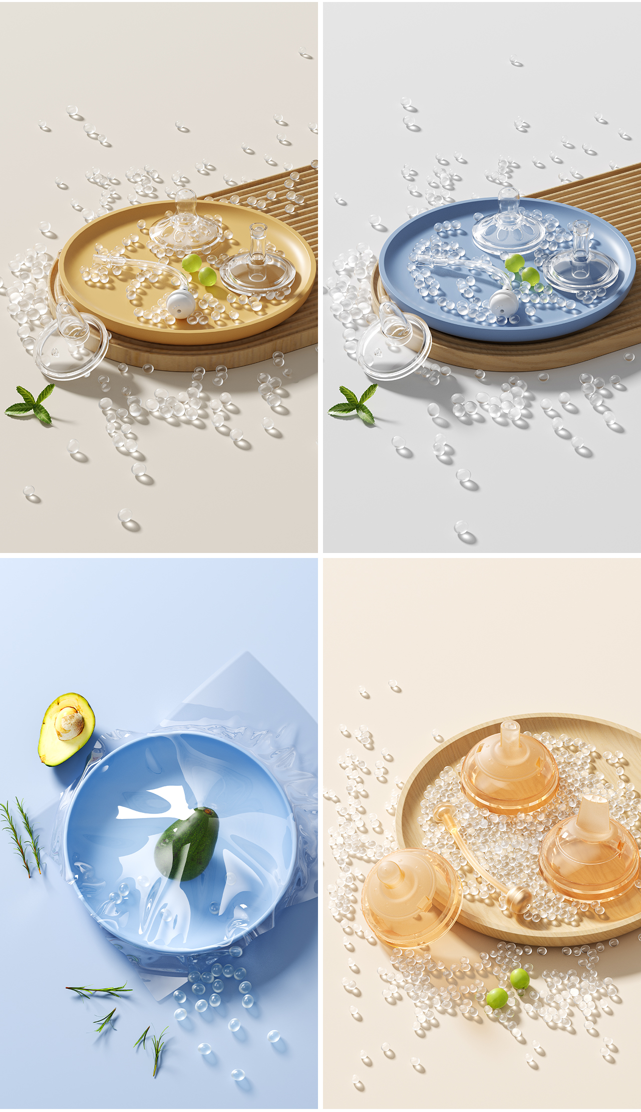 Cooker，Material particles，nipple，children，Mother and baby，feeding bottle，Gas stove，