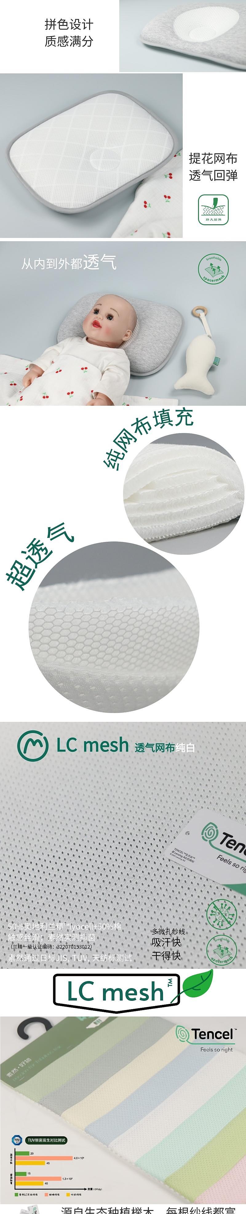 Children's pillow，Shaped pillow，super breathable，Baby Care，
