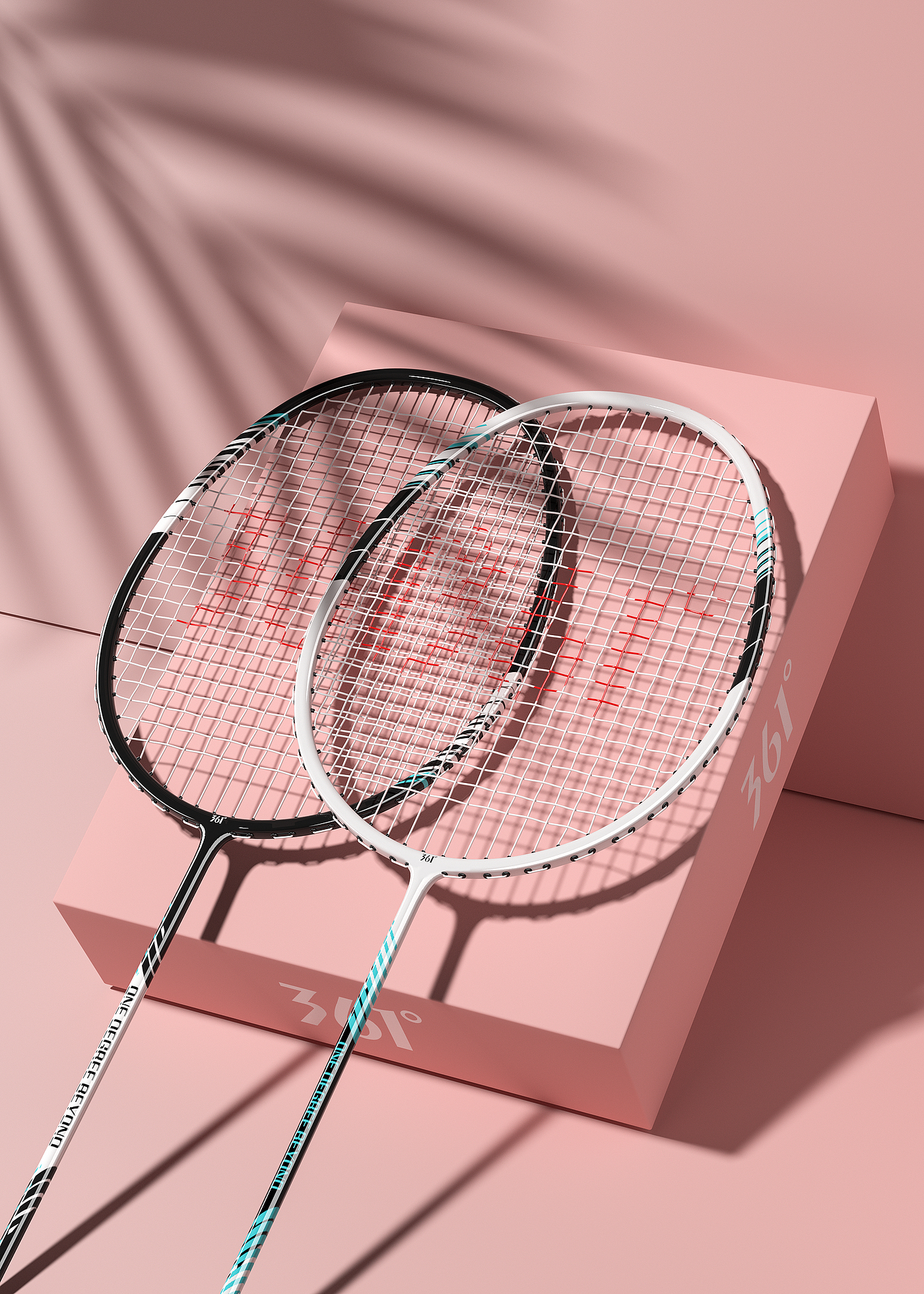 c4d，c4d modeling rendering，3d，3D modeling and rendering，Product modeling，Product rendering，Badminton racket，Basketball，