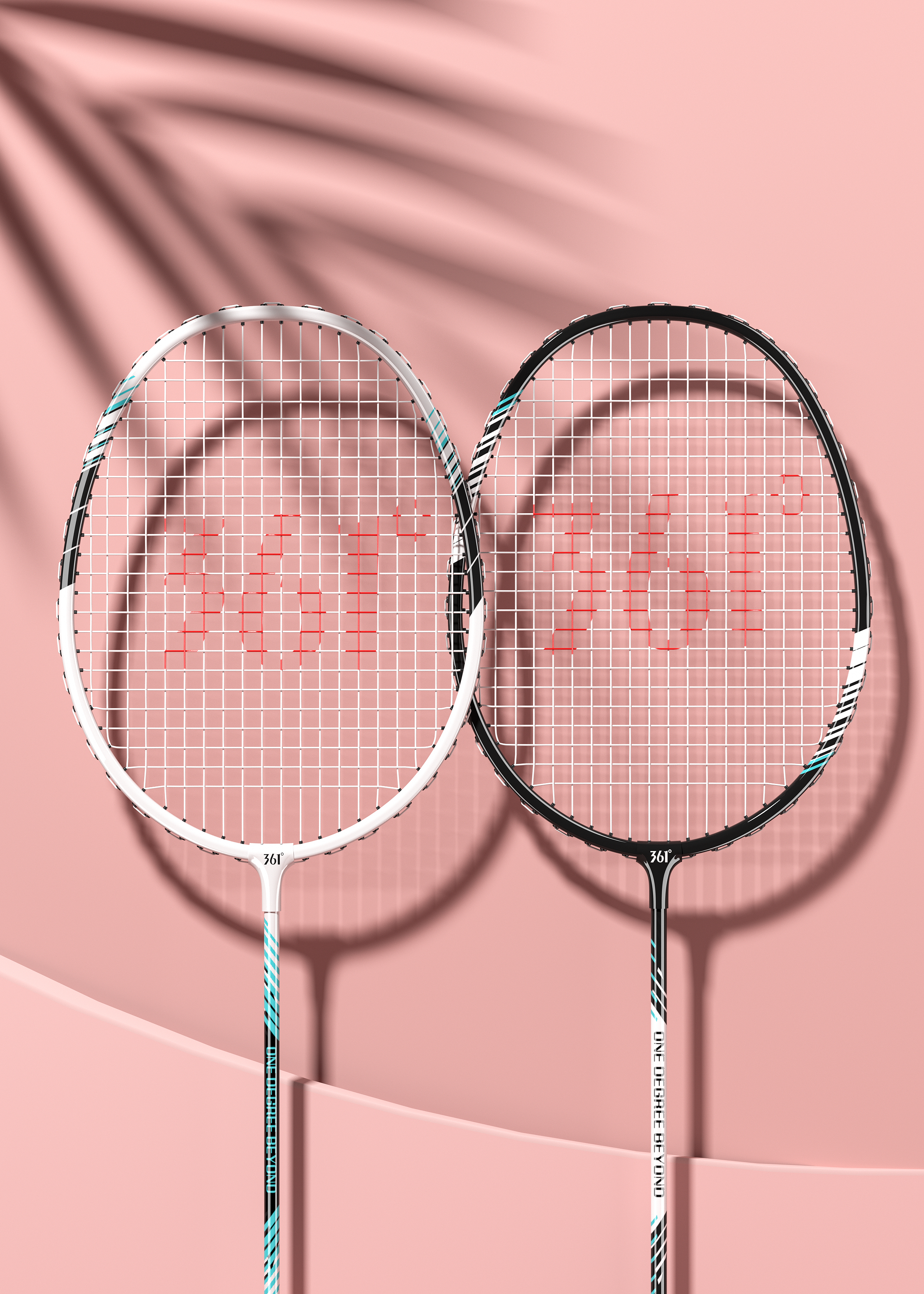 c4d，c4d modeling rendering，3d，3D modeling and rendering，Product modeling，Product rendering，Badminton racket，Basketball，