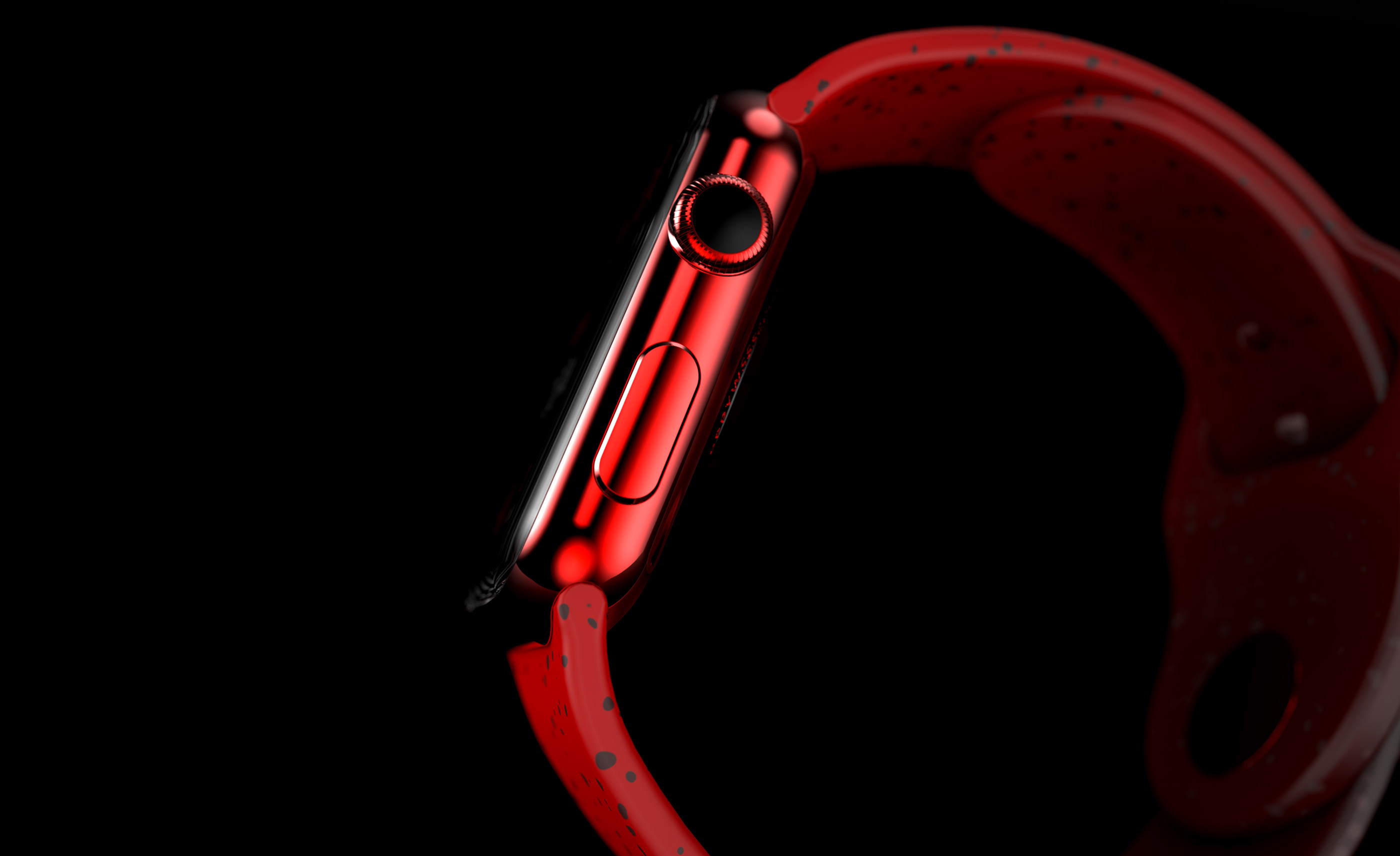 Apple，Wrist watch，Render，performance，