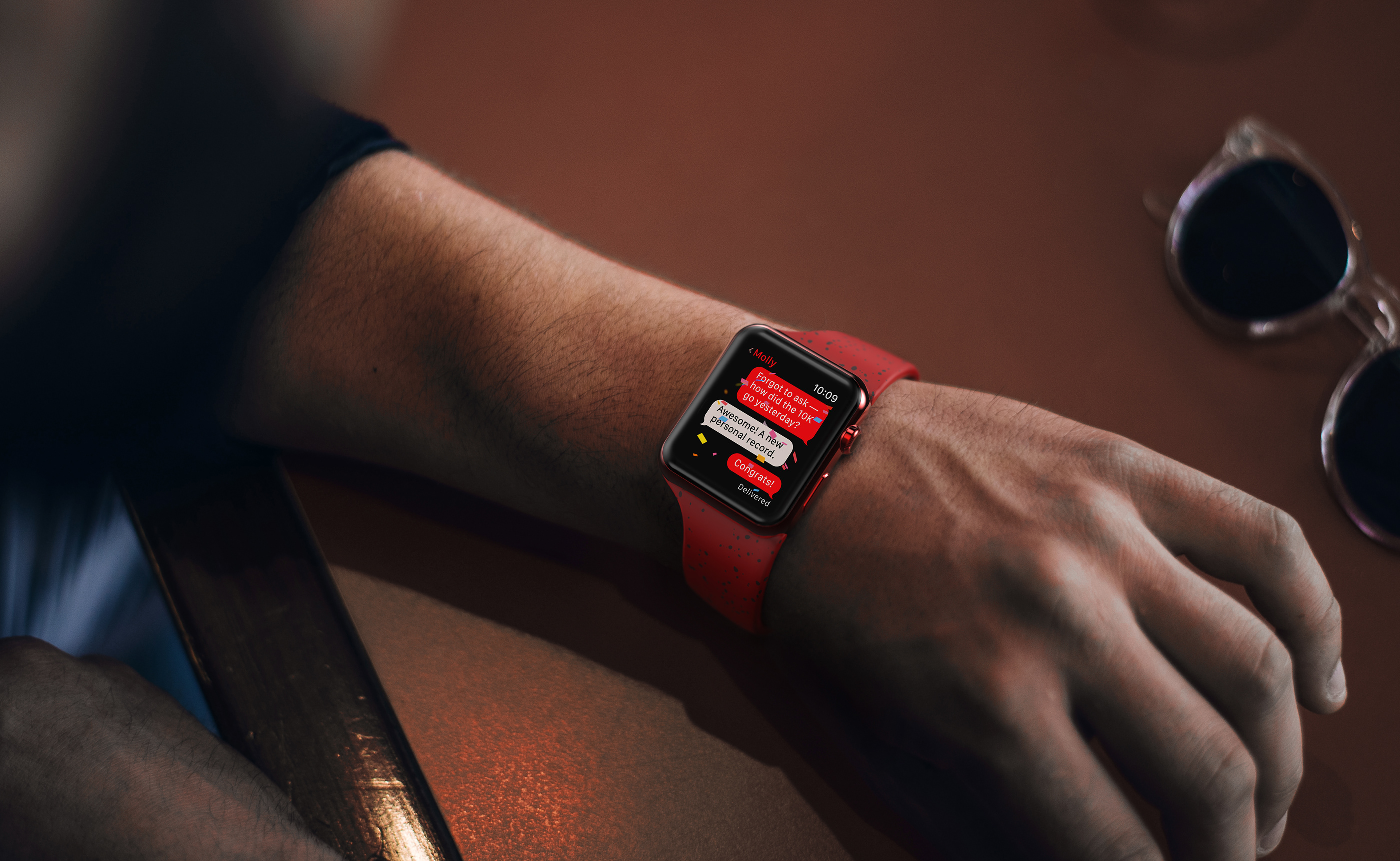 Apple，Wrist watch，Render，performance，
