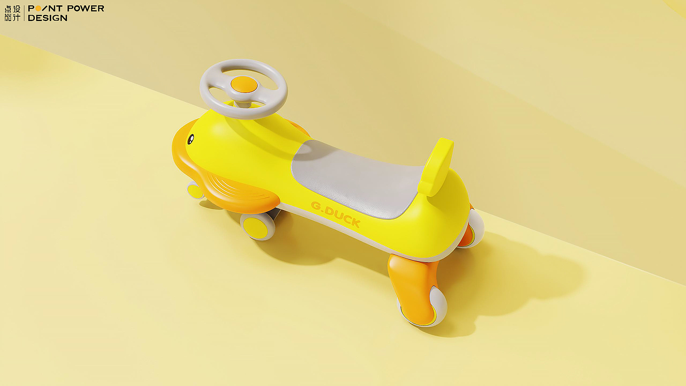 Little Duck，Charge，swing car，