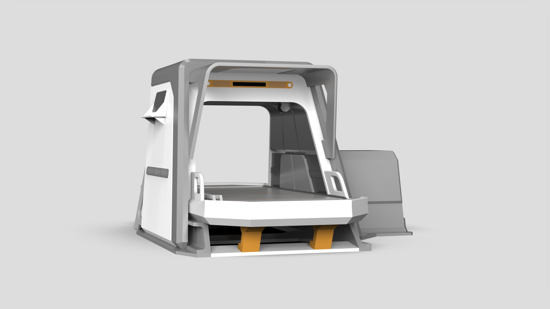nuclear radiation detection，airport，industrial design，Rhinoceros modeling，