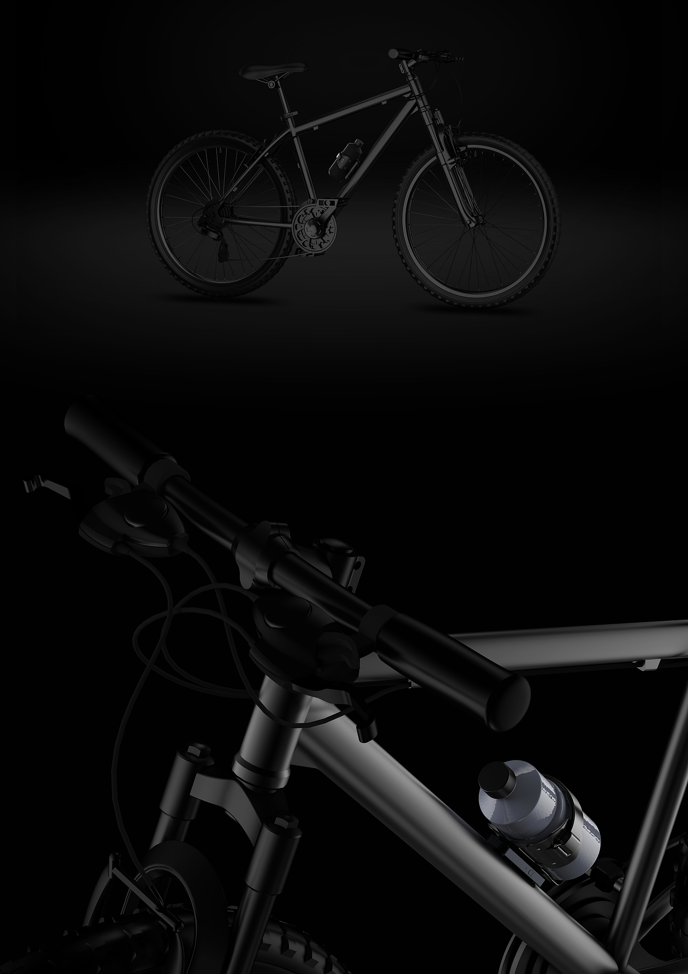 Bicycle cup holder tracking locator，