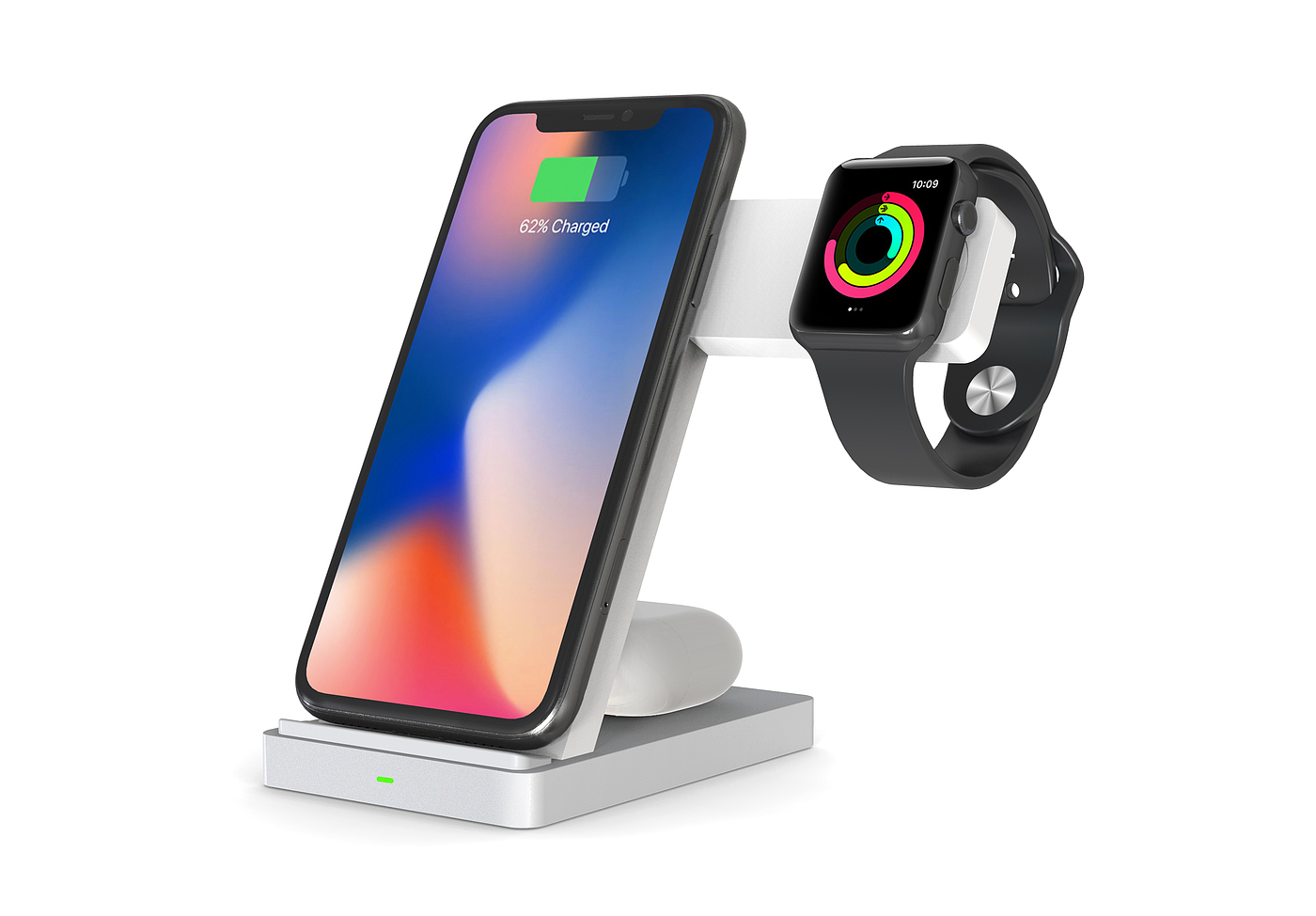 Three-in-one wireless charger，