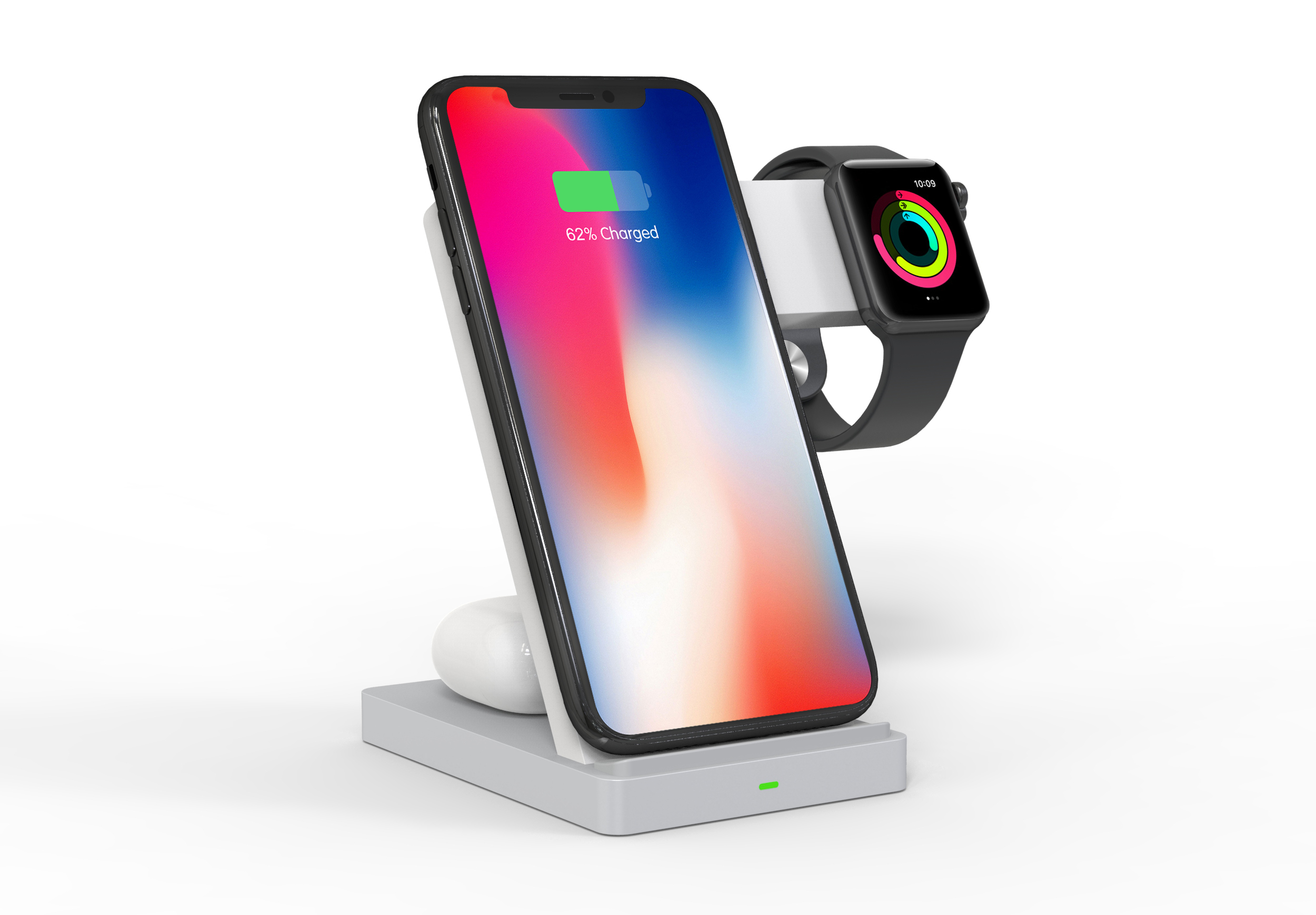 Three-in-one wireless charger，