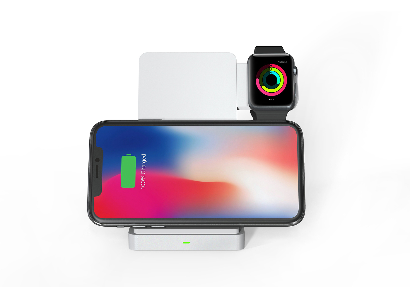Three-in-one wireless charger，