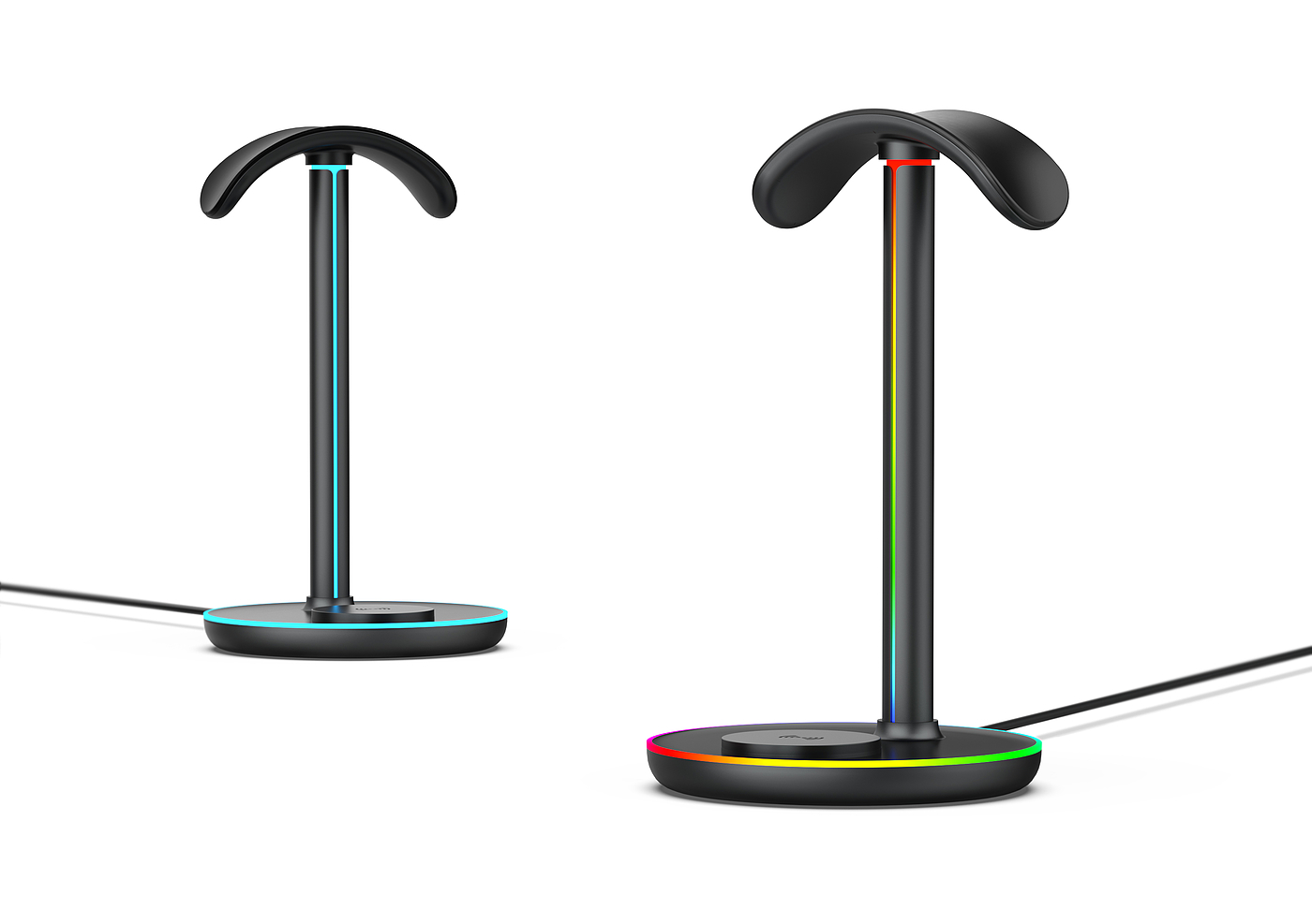 Headset stand wireless charging，