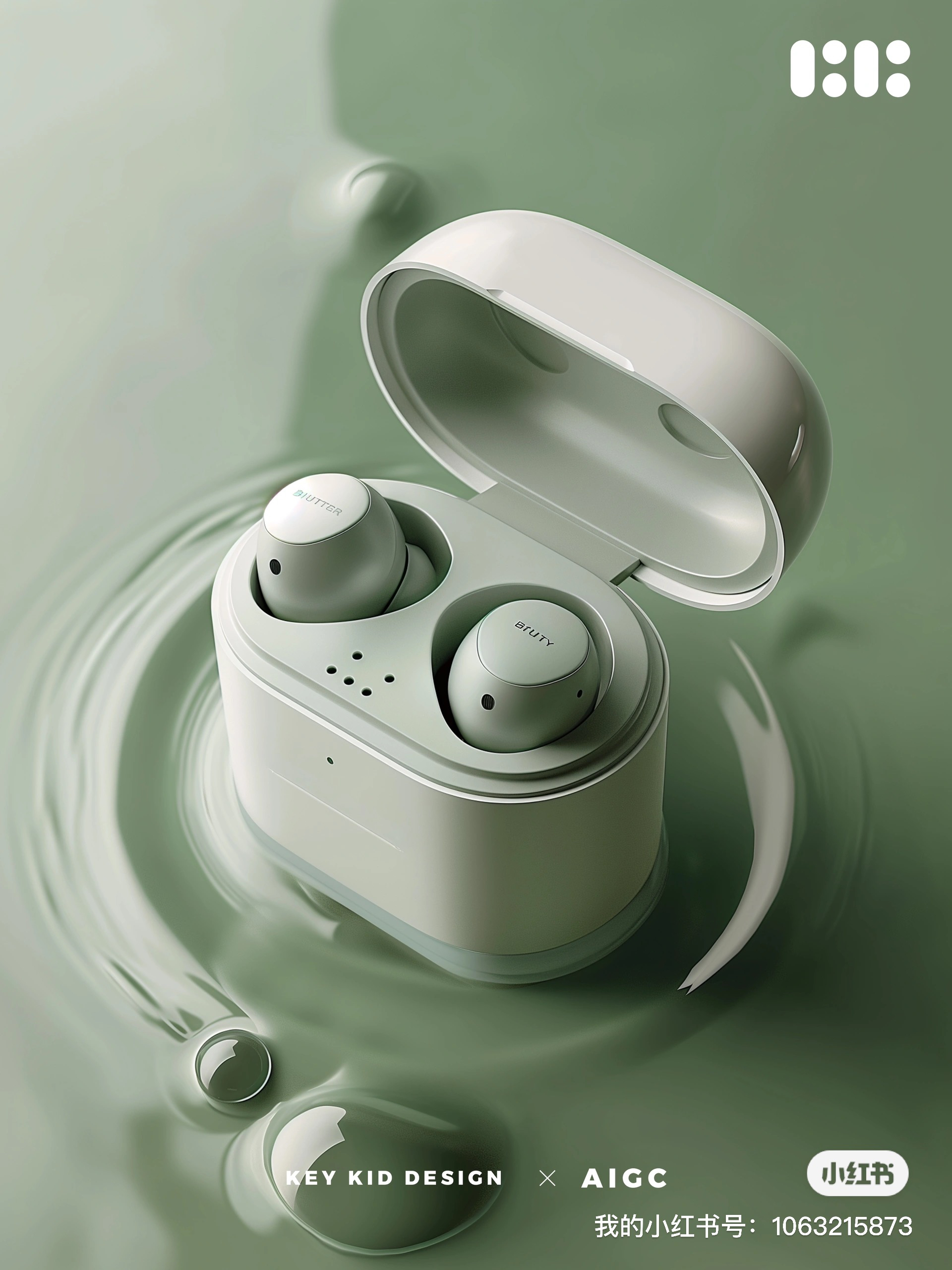 Bluetooth headset，product design，ai，AIGC，headset，