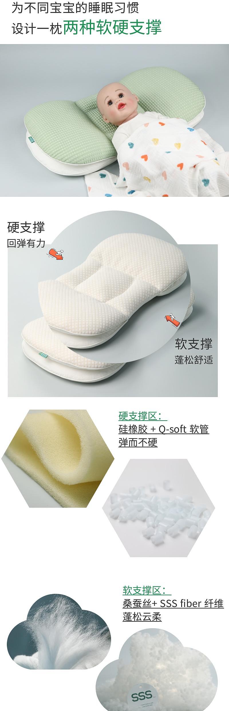 Home Textile Factory，To order custom，Baby products，Maternal and infant products，Growth pillow，Children's Pillow，