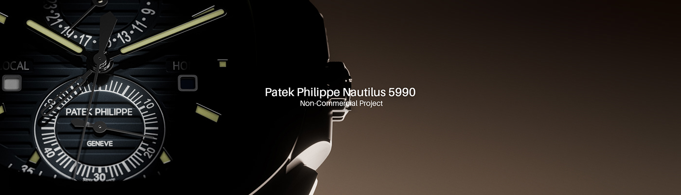 Nautilus 5990，Precision process，Patek Philippe，Wrist watch，