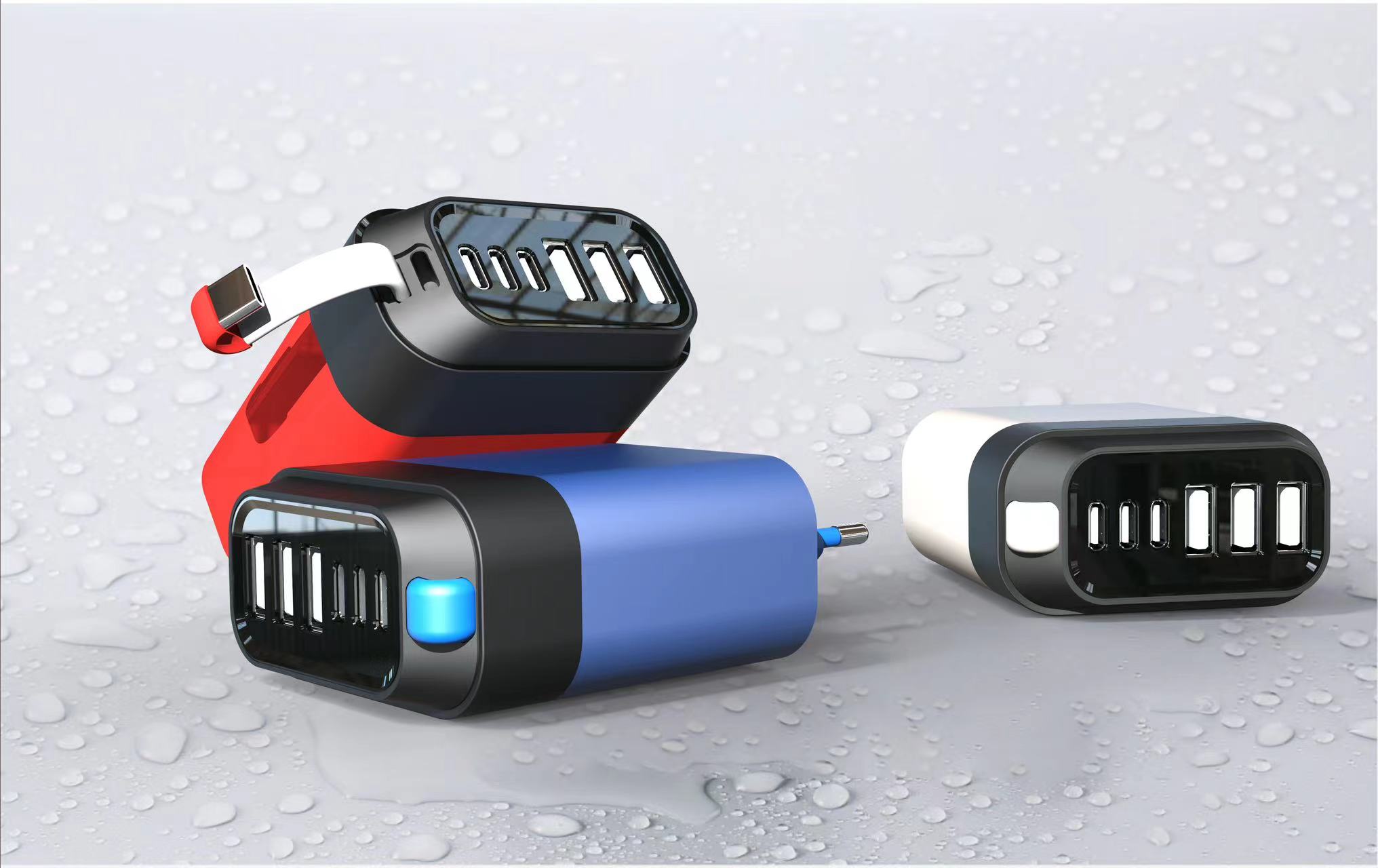 Telescopic line gallium nitride travel charge，