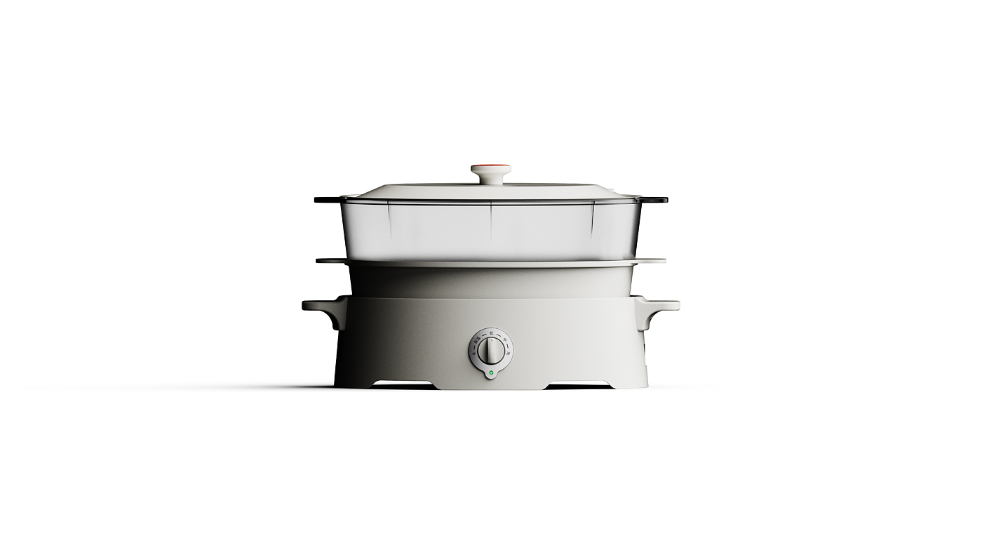 industrial design，product design，original，Simplicity，Multifunctional cooking pot，Grill，