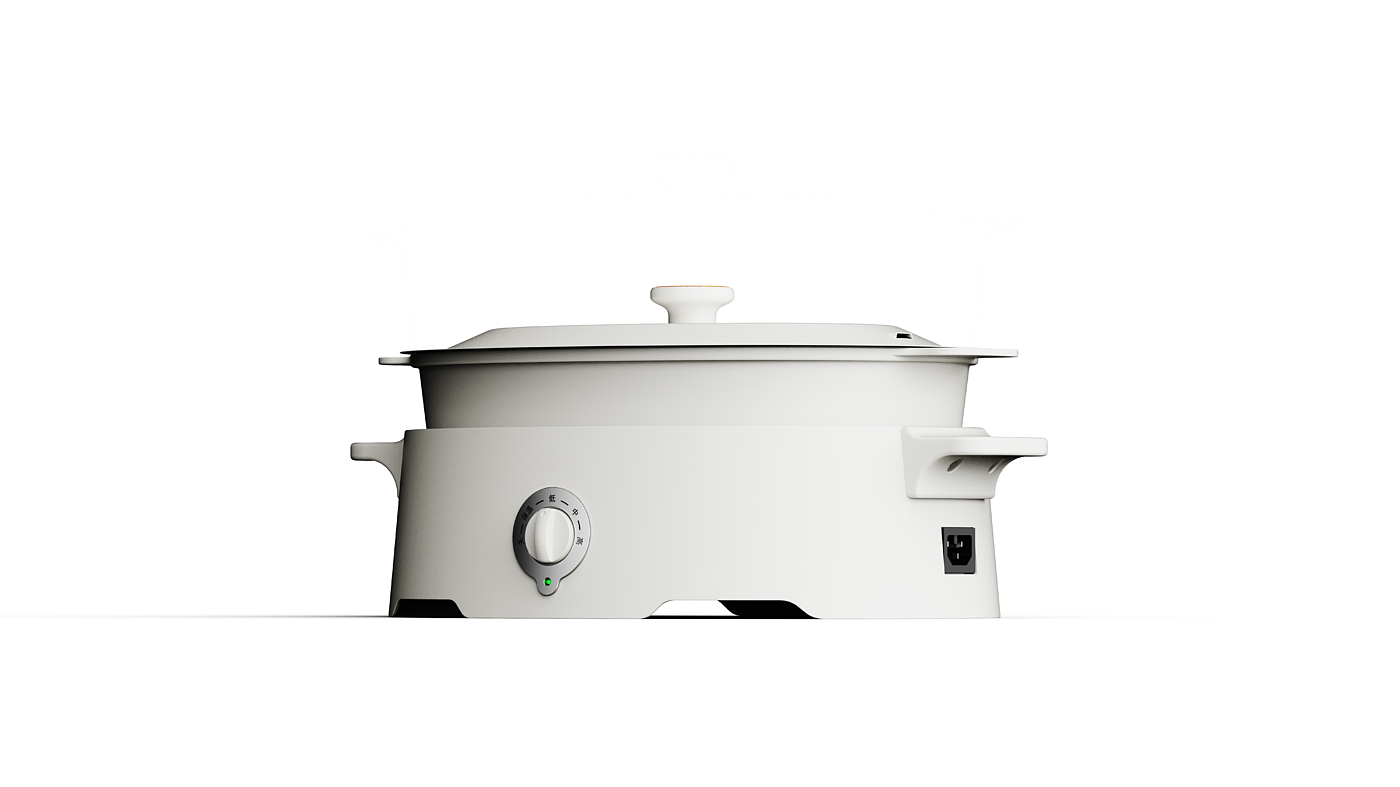 industrial design，product design，original，Simplicity，Multifunctional cooking pot，Grill，