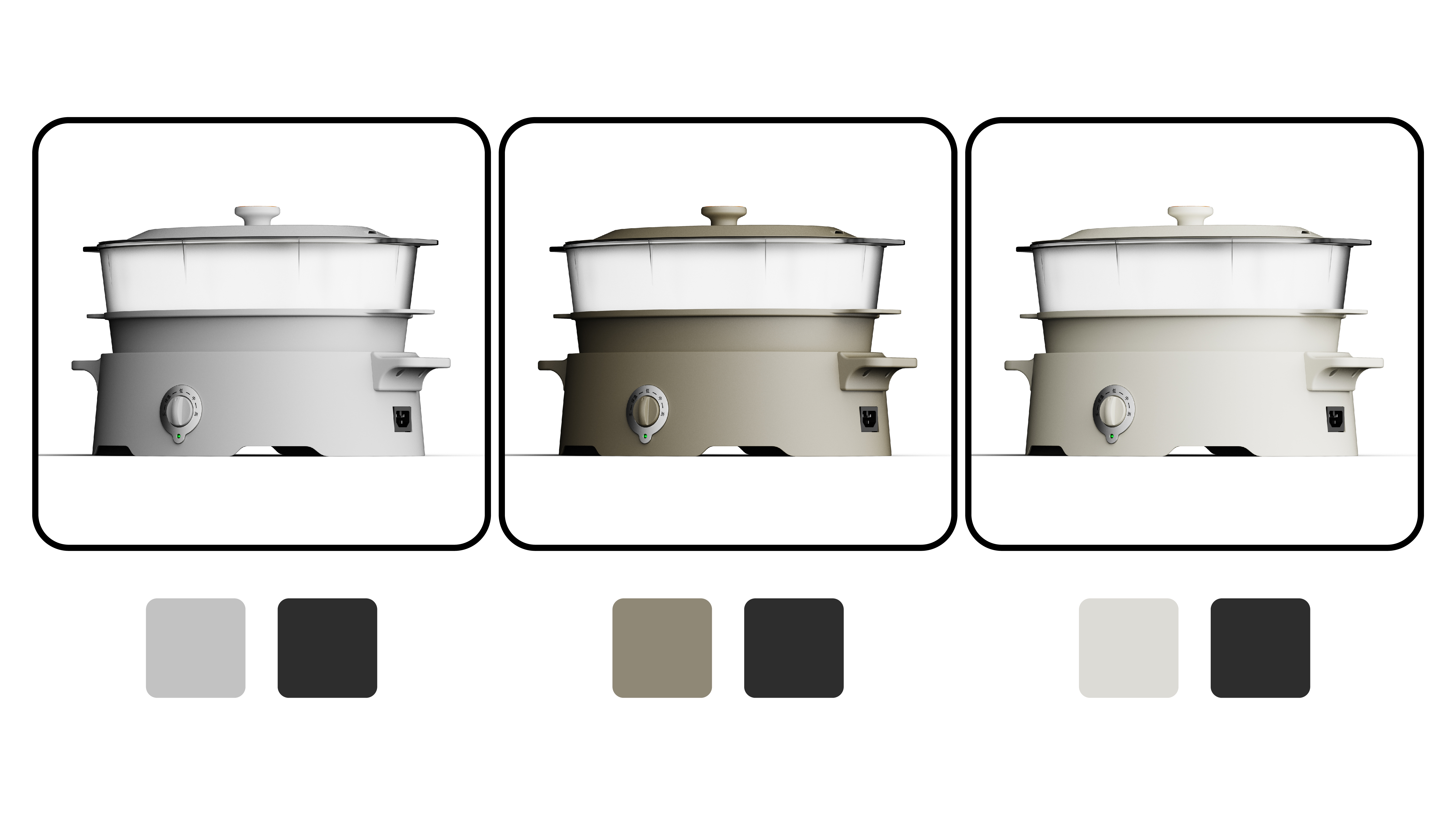 industrial design，product design，original，Simplicity，Multifunctional cooking pot，Grill，