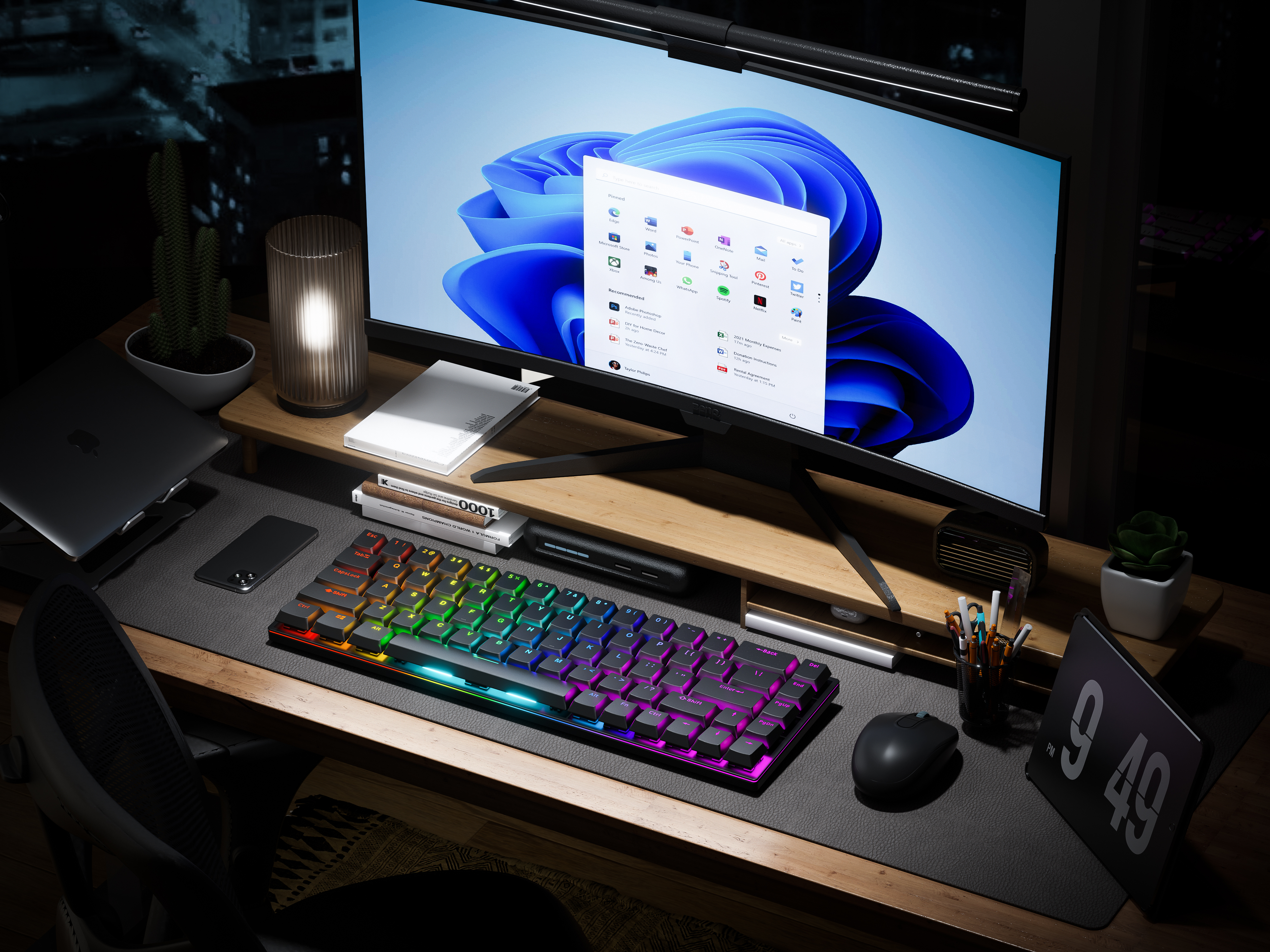 c4d，C4D modeling，C4D rendering，Product modeling，Product rendering，3D modeling，3D rendering，keyboard，