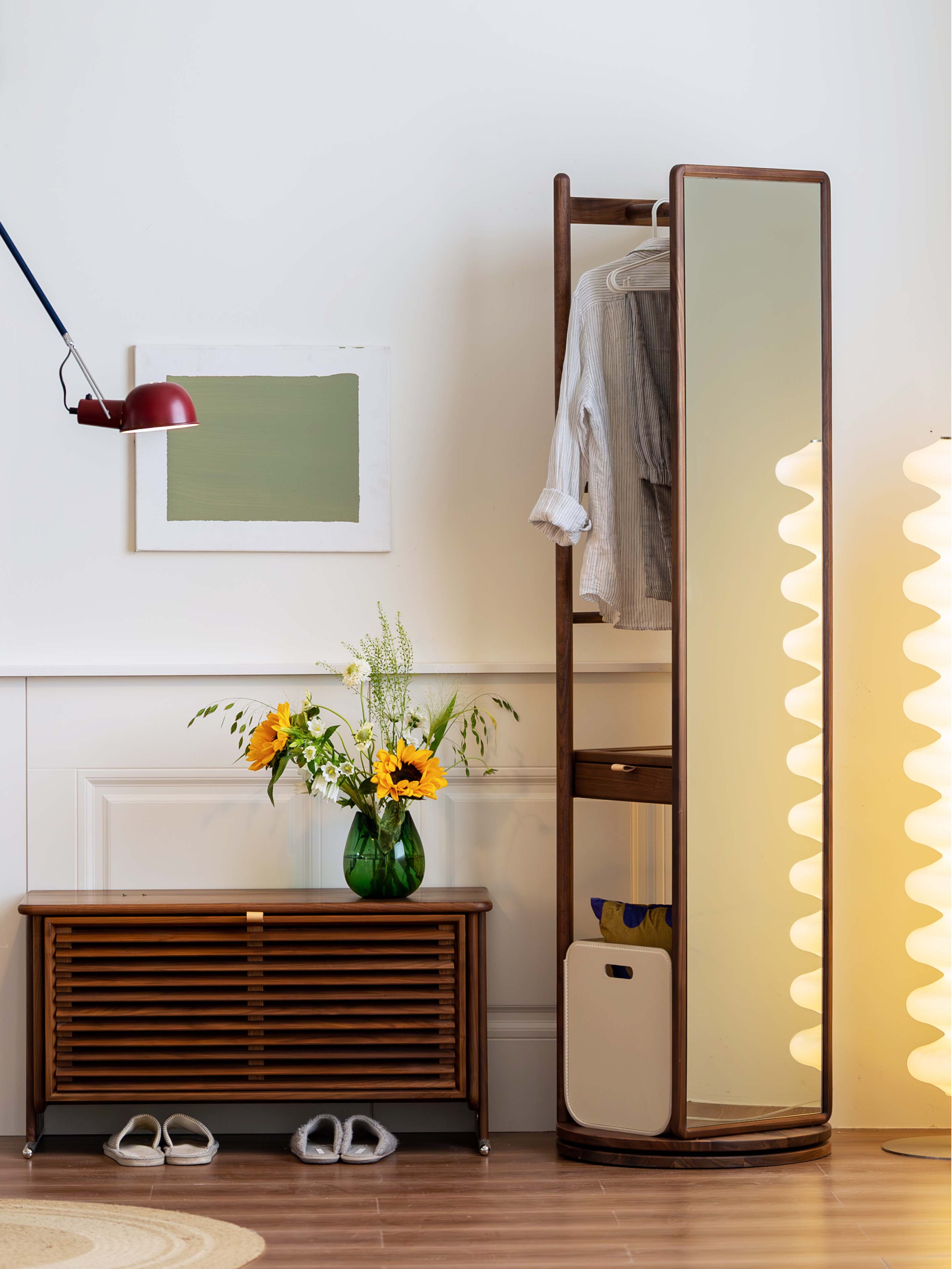 furniture design ，Solid wood furniture，Original design，Residential Furniture，Coat rack，