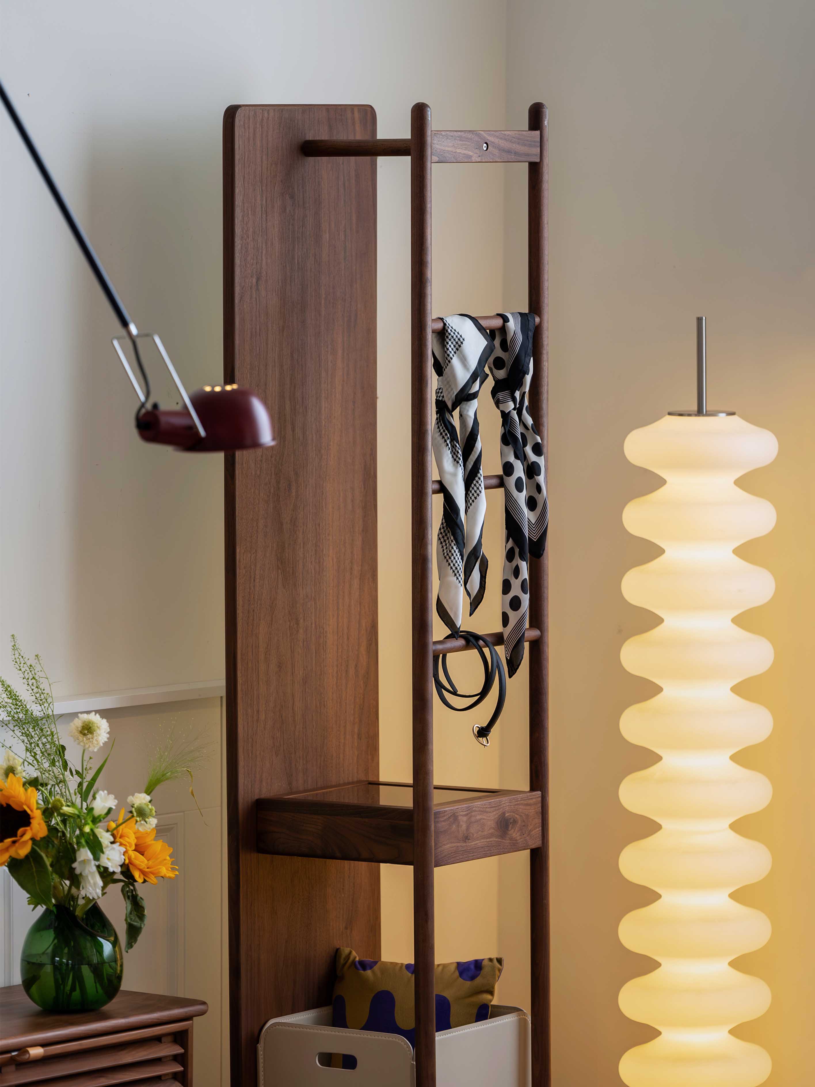 furniture design ，Solid wood furniture，Original design，Residential Furniture，Coat rack，