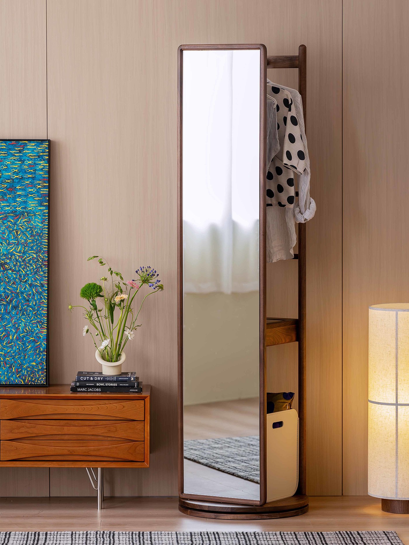furniture design ，Solid wood furniture，Original design，Residential Furniture，Coat rack，