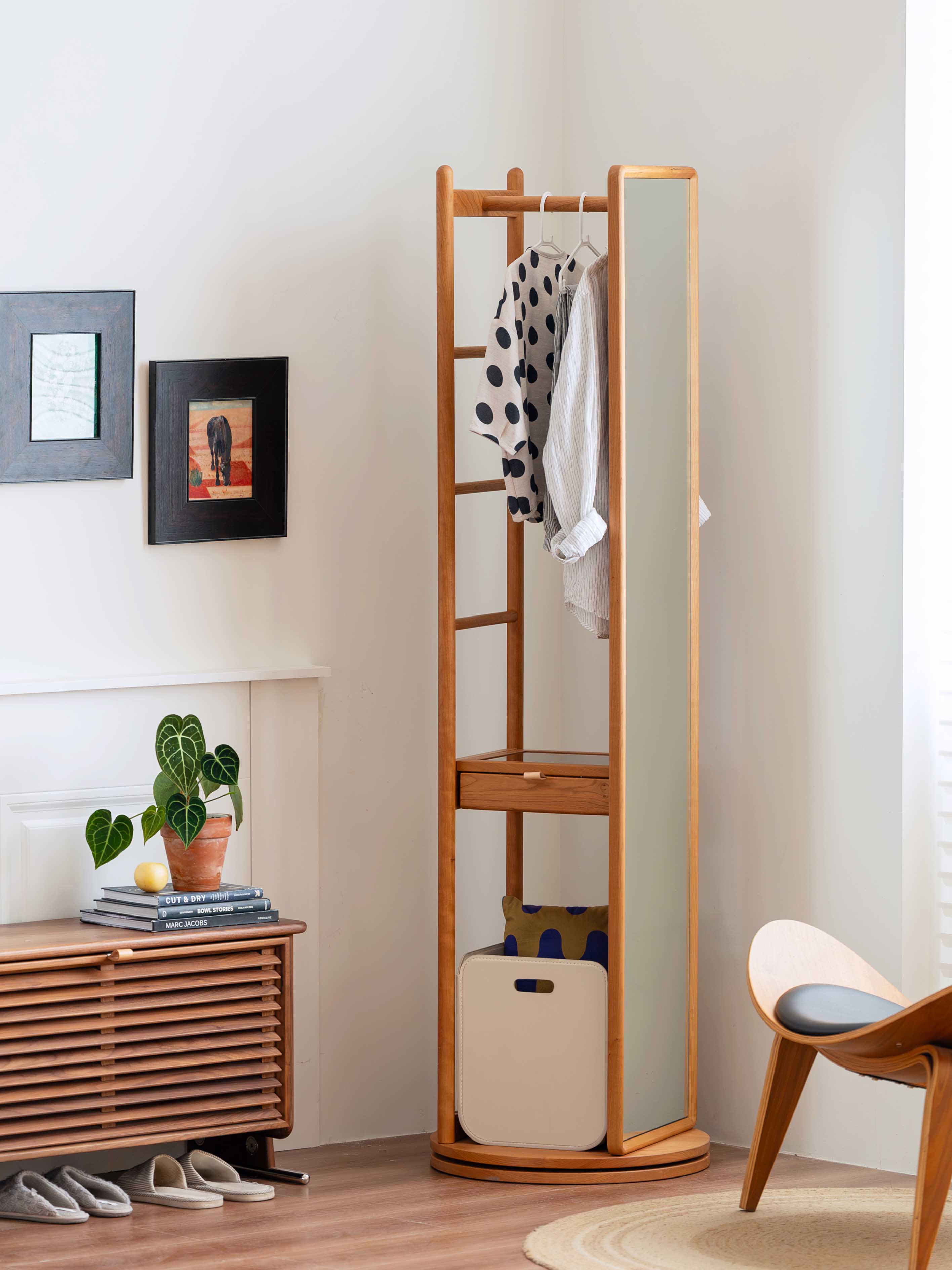 furniture design ，Solid wood furniture，Original design，Residential Furniture，Coat rack，