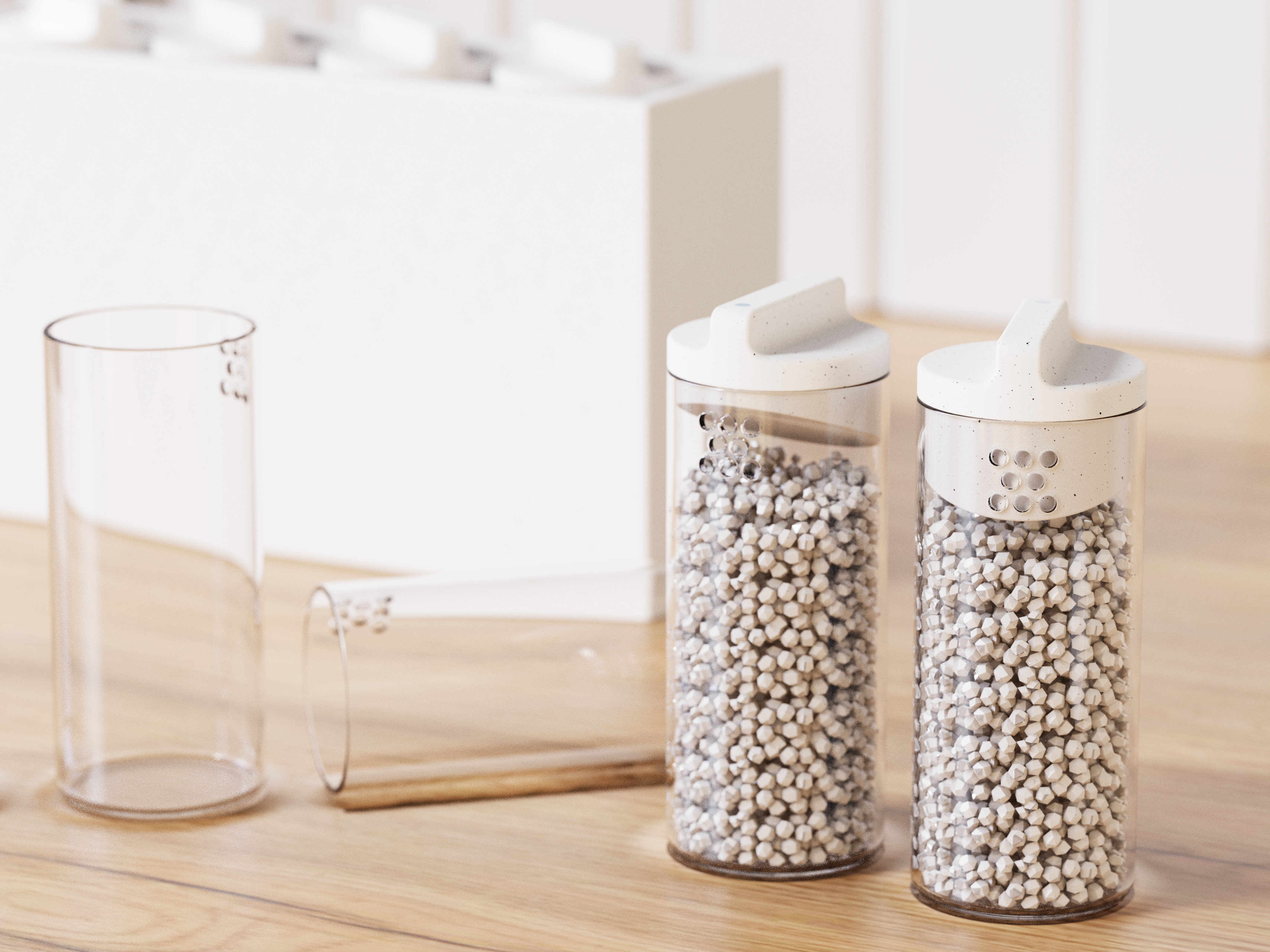 kitchen，product design，Seasoning box，3D modeling，