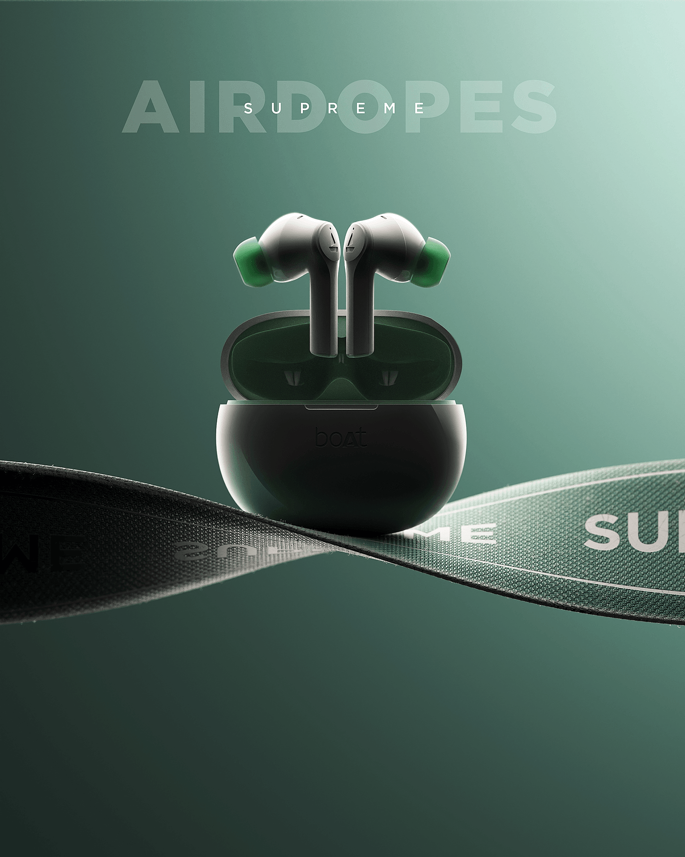 boAt Airdopes Supre，Bluetooth headset，High-end audio，Luxury Technology，